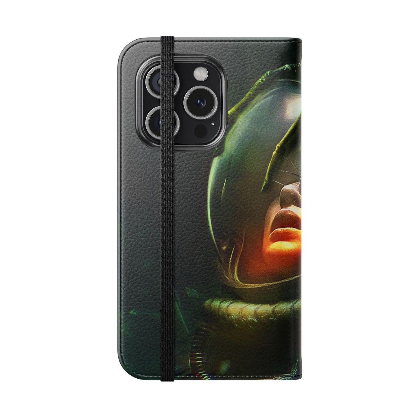 Alien iPhone & Samsung Flip Case