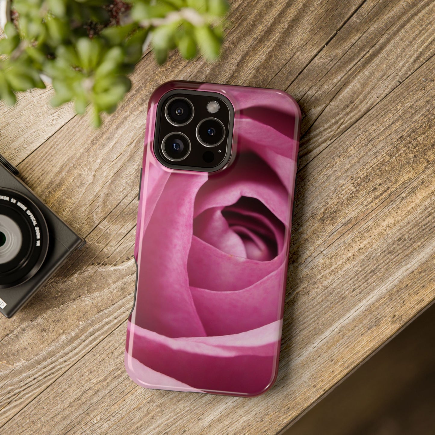 Rose Flower Nature MagSafe® iPhone Tough Case Dual Layer Robust