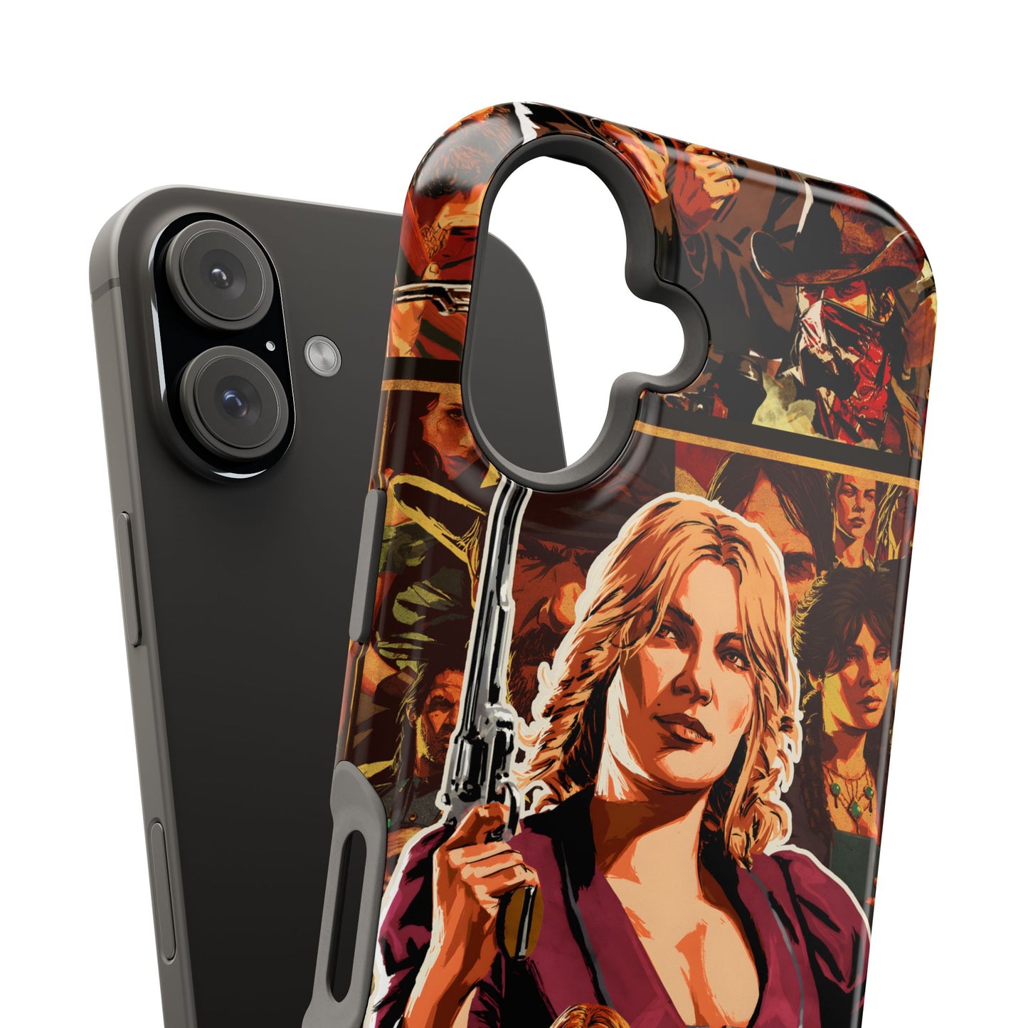 Red Dead Redemption MagSafe® iPhone Tough Case Dual Layer Robust