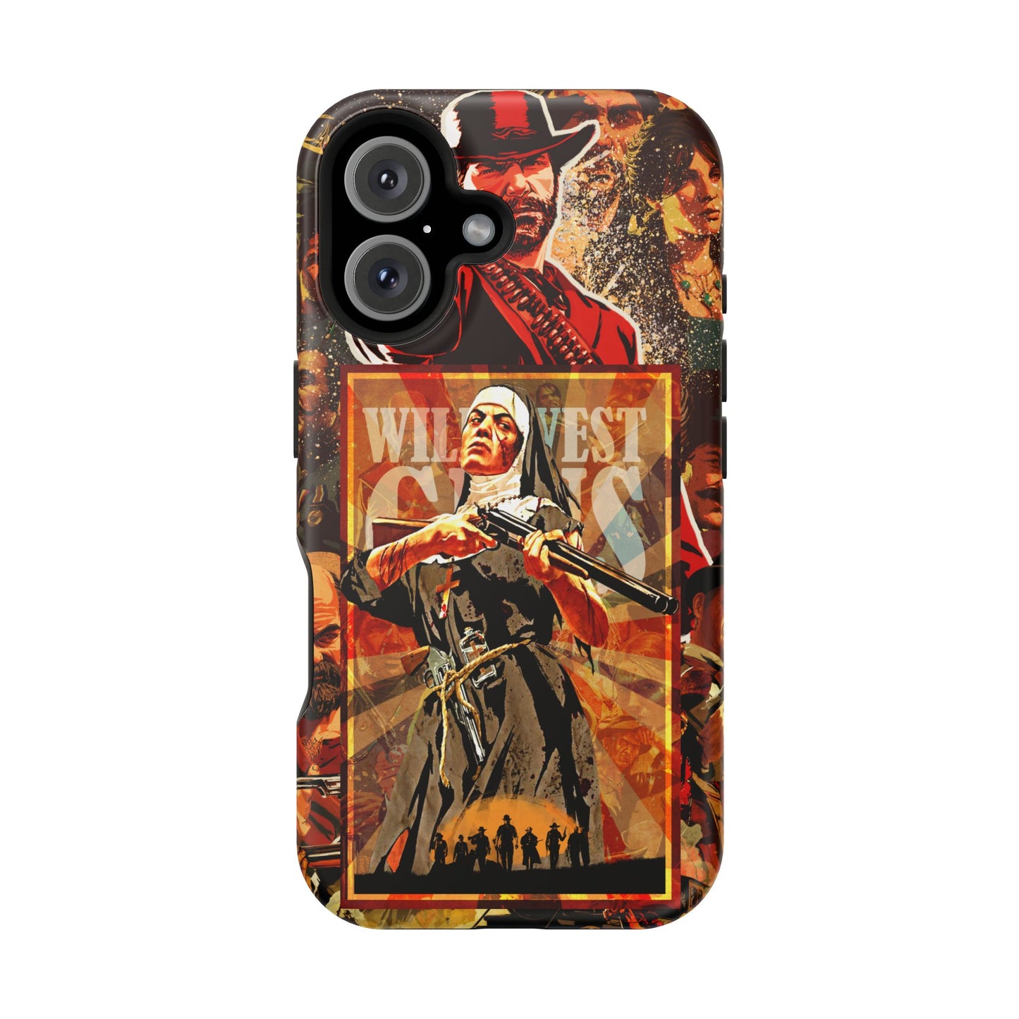 Red Dead Redemption MagSafe® iPhone Tough Case Dual Layer Robust