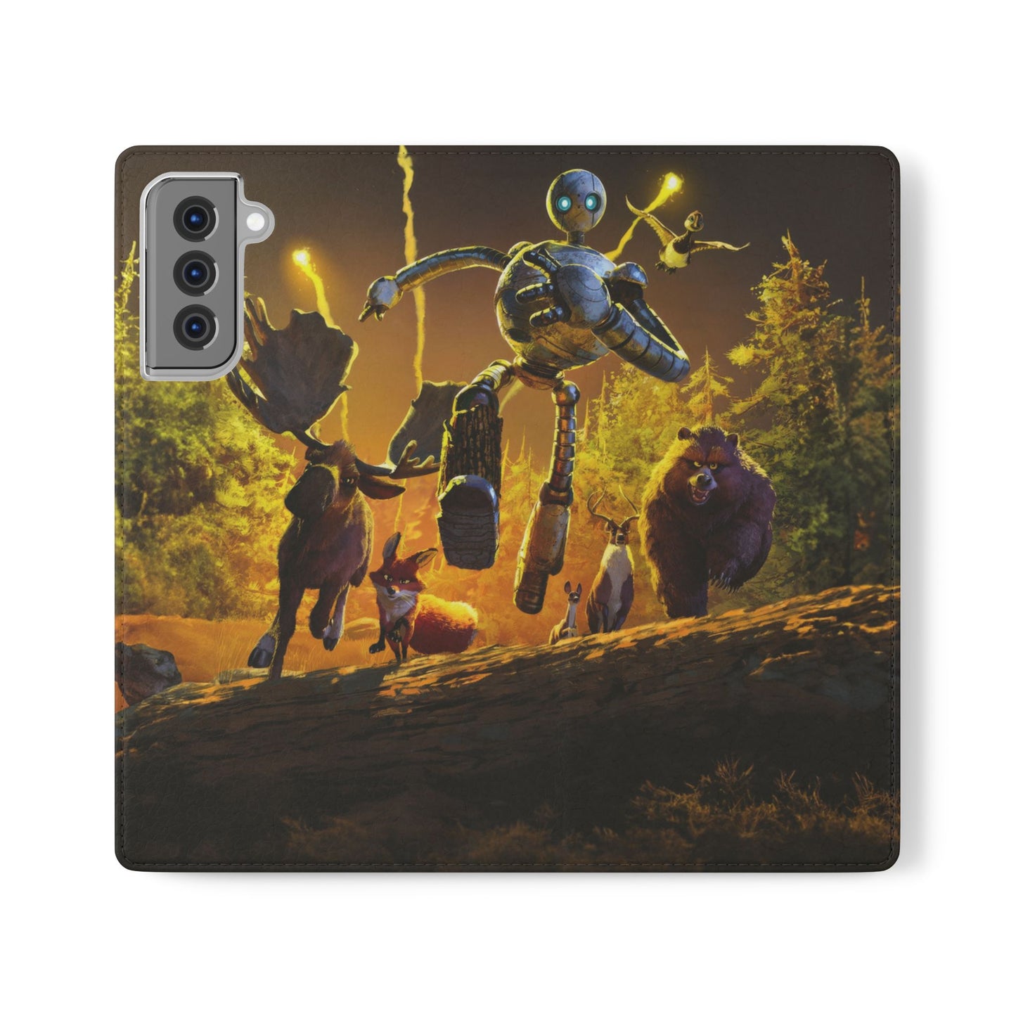 Wild Robot Flip Case for iPhone & Samsung | PhoneMags