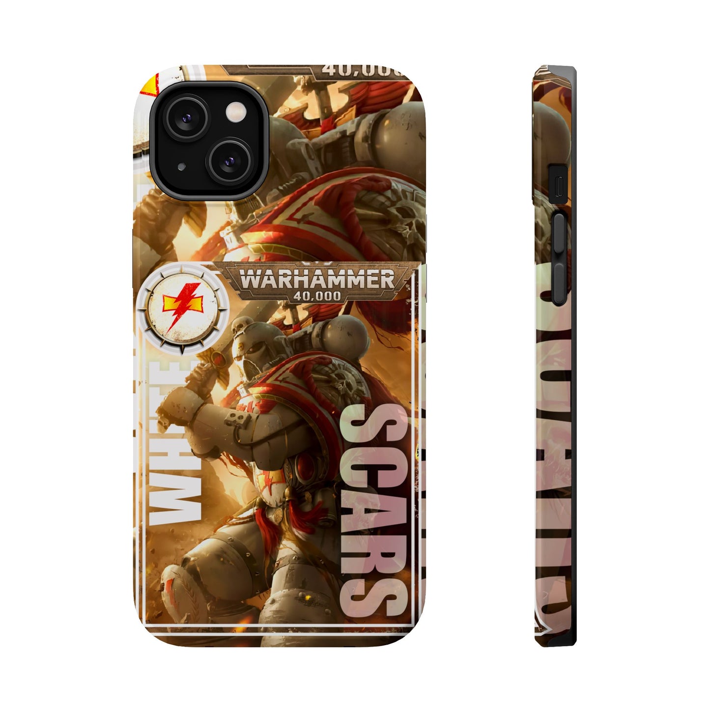 Warhammer White Scars MagSafe® iPhone Tough Case Dual Layer Robust