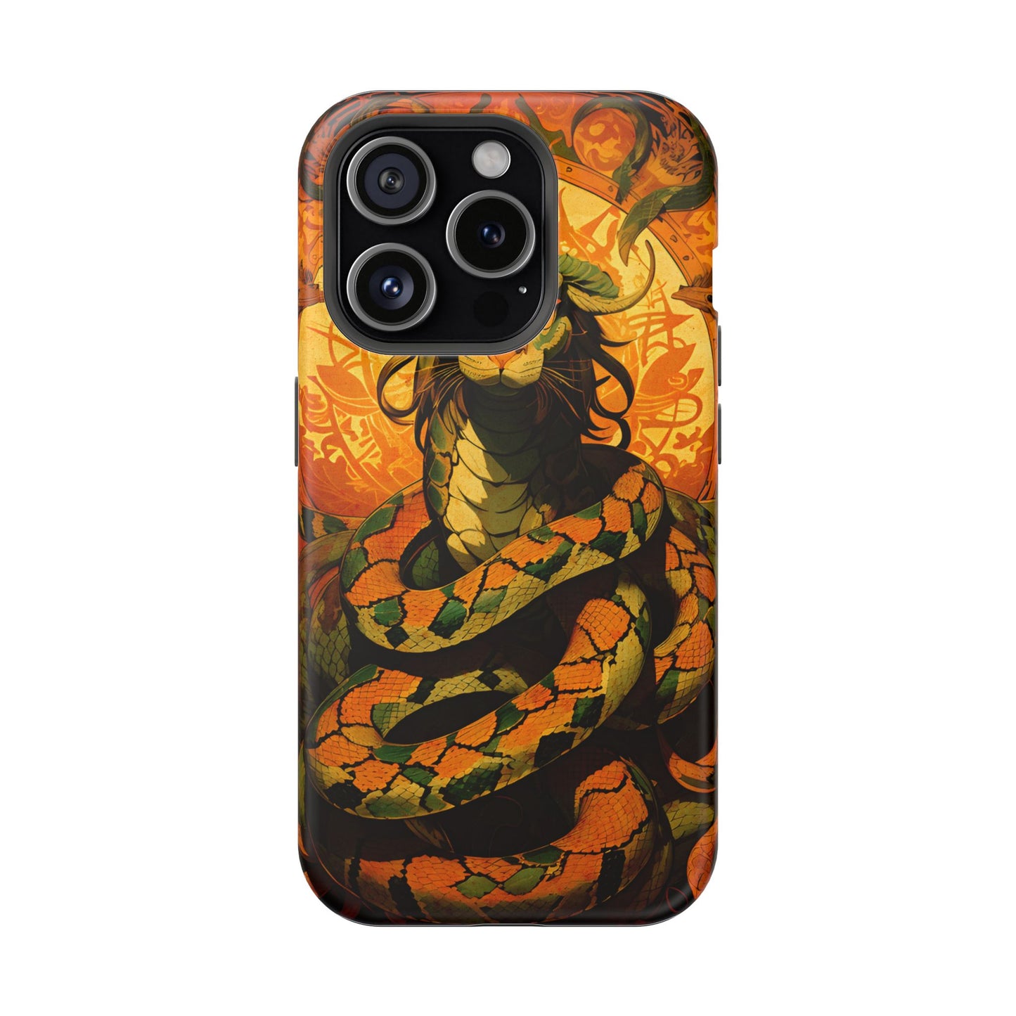 Serpent Art MagSafe® iPhone Tough Case Dual Layer Robust