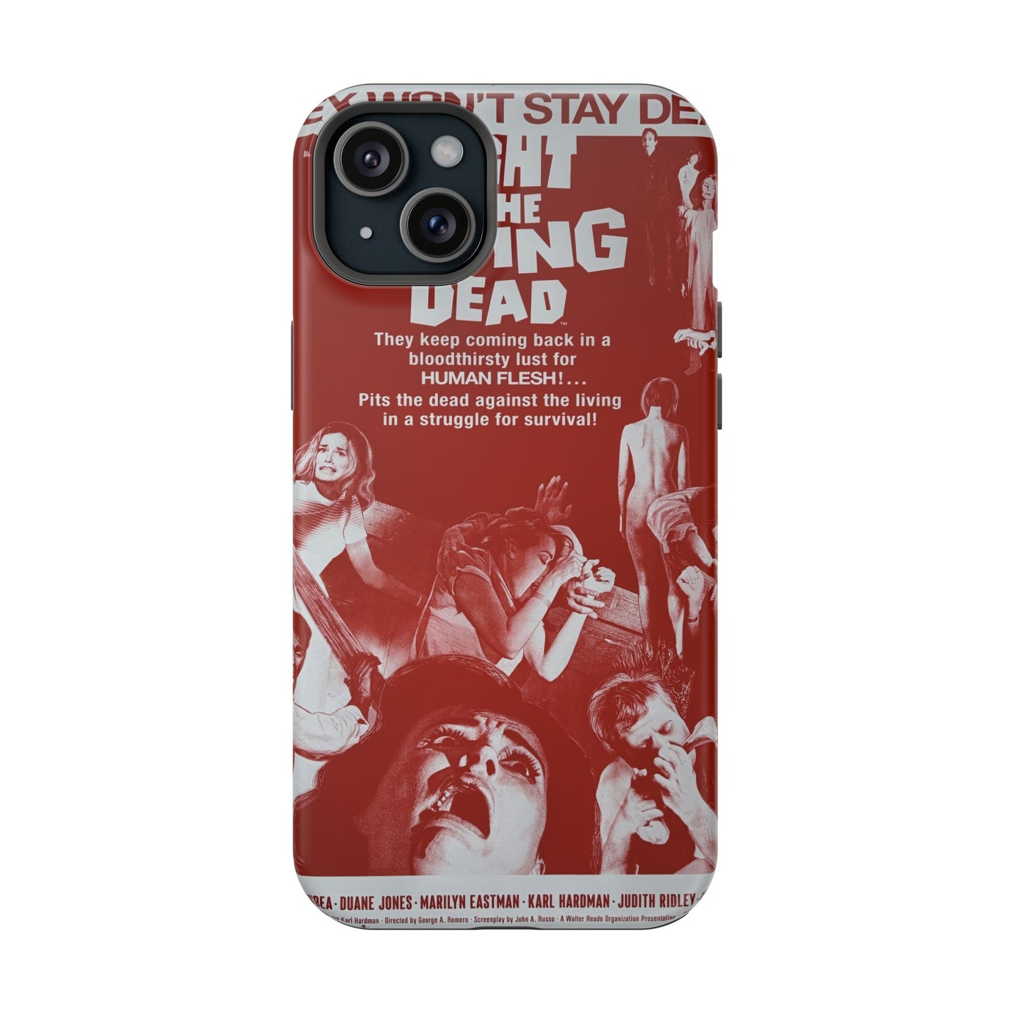 Night of the Living Dead MagSafe® iPhone Tough Case Dual Layer Robust