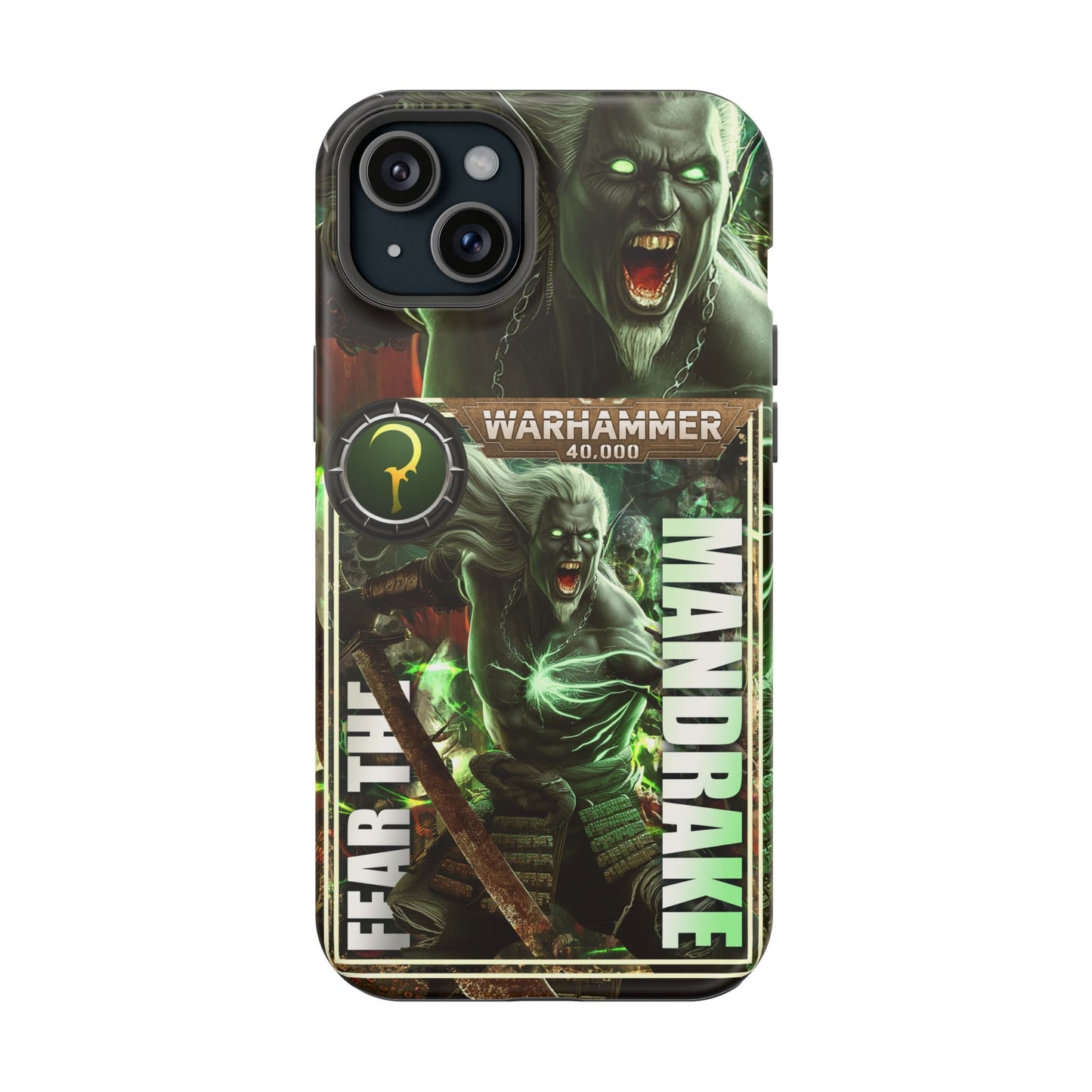 Warhamer Mandrake MagSafe® iPhone Tough Case Dual Layer Robust