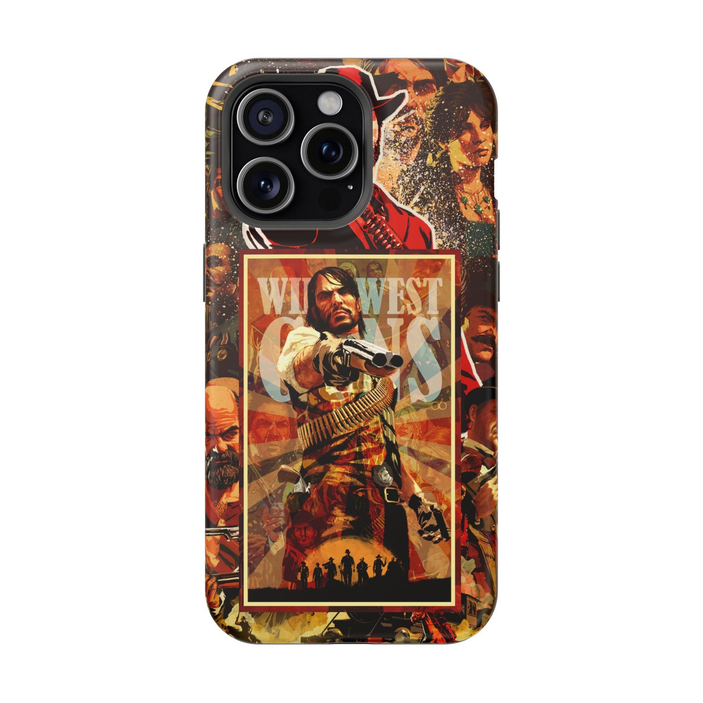 Red Dead Redemption MagSafe® iPhone Tough Case Dual Layer Robust