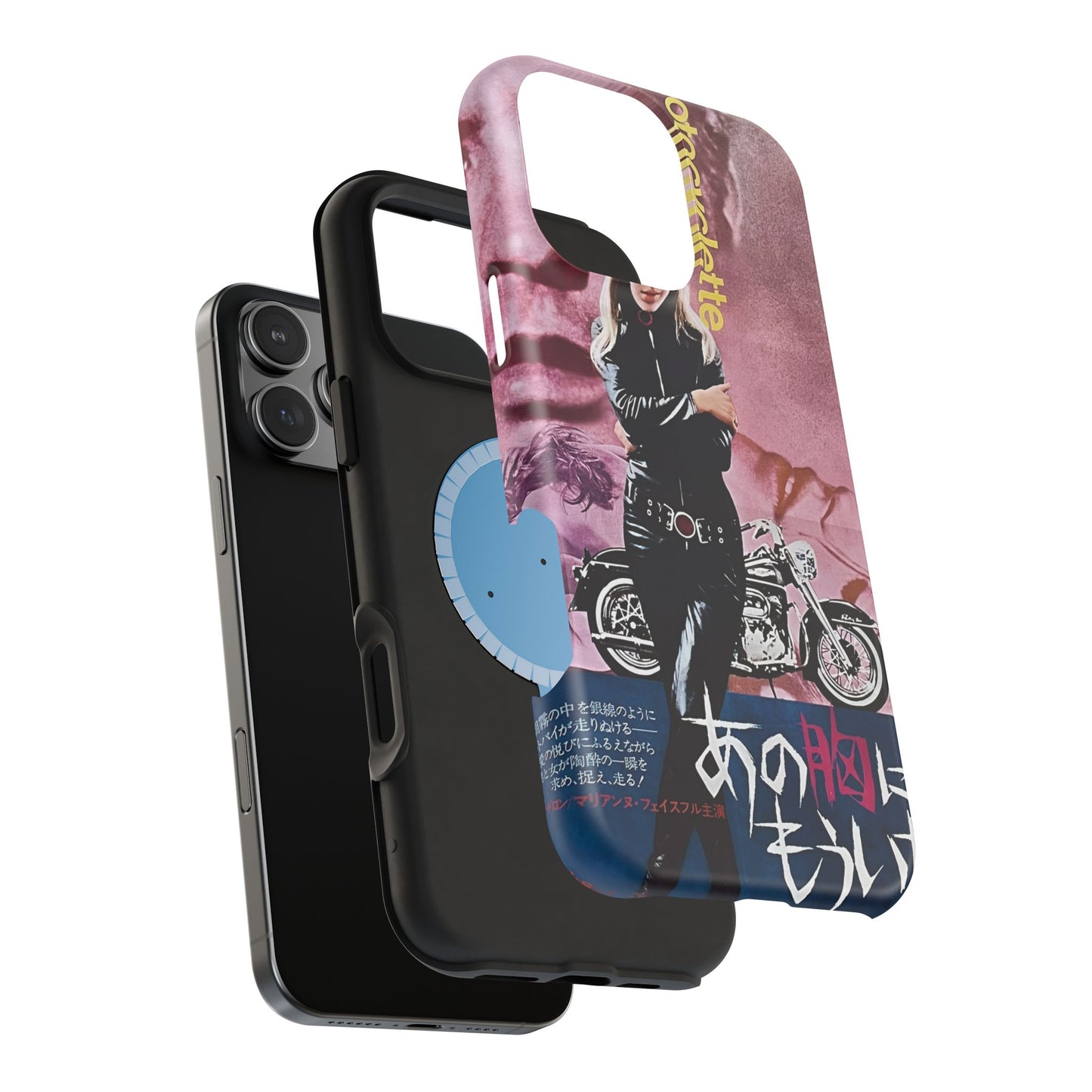 The Girl on a Motorcycle MagSafe® iPhone Tough Case Dual Layer Robust