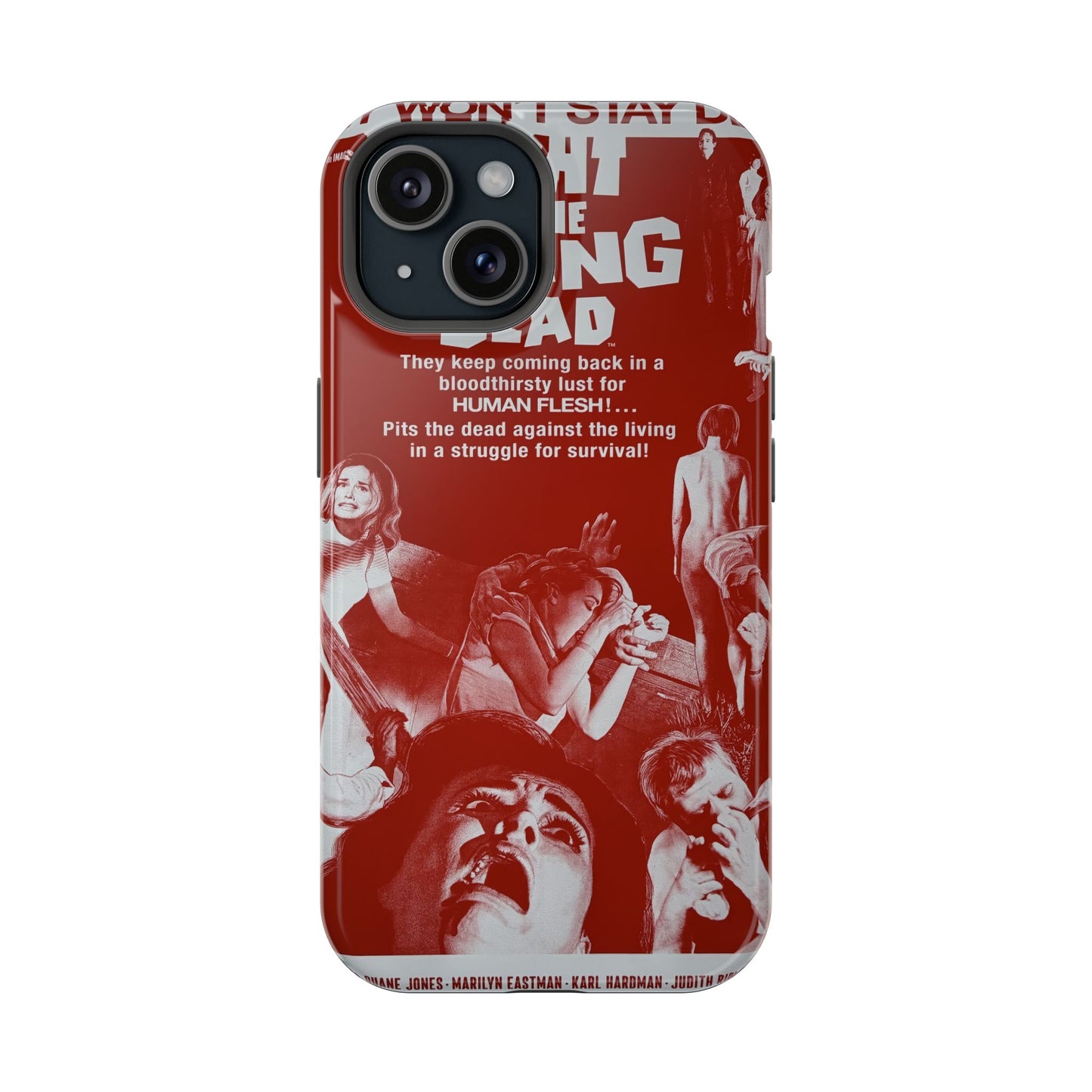 Night of the Living Dead MagSafe® iPhone Tough Case Dual Layer Robust