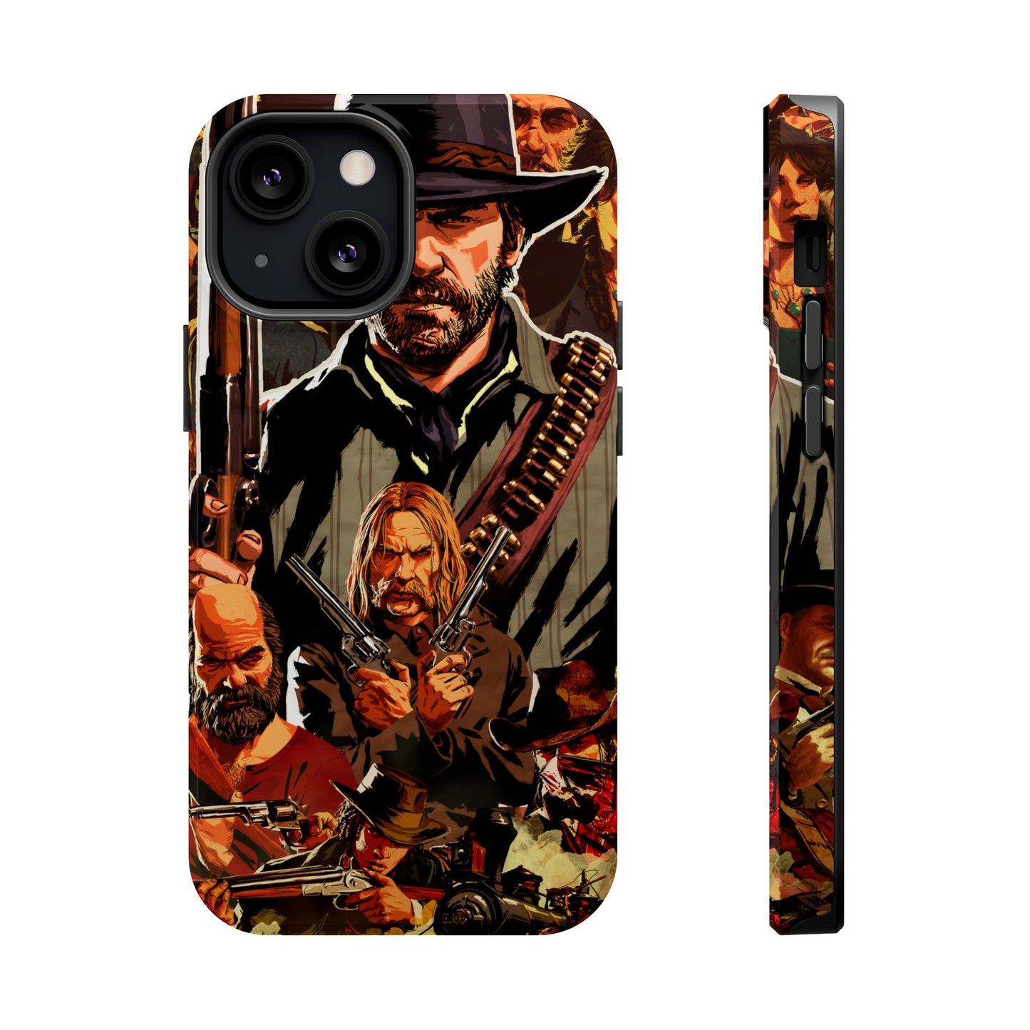 Red Dead Redemption MagSafe® iPhone Tough Case Dual Layer Robust