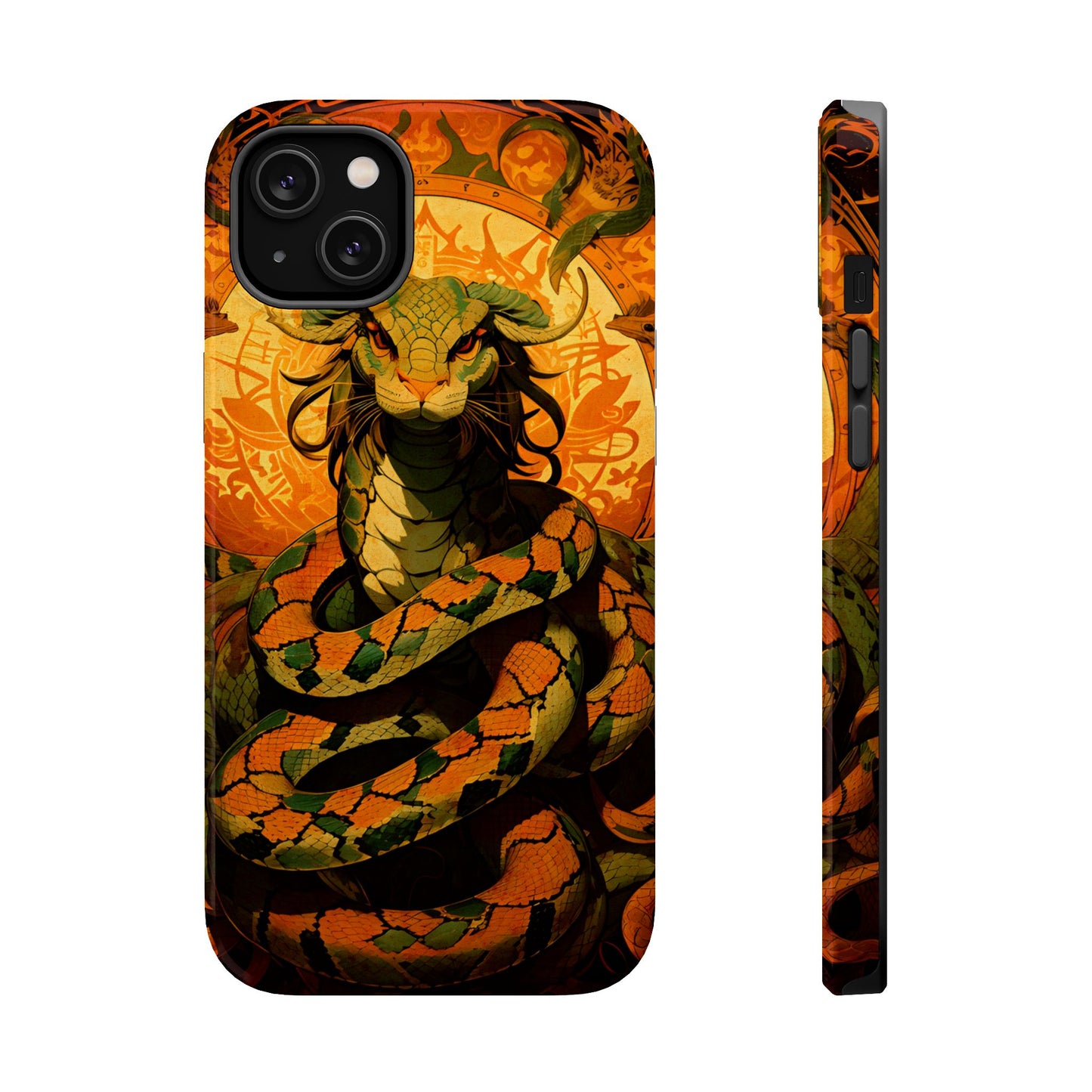 Serpent Art MagSafe® iPhone Tough Case Dual Layer Robust