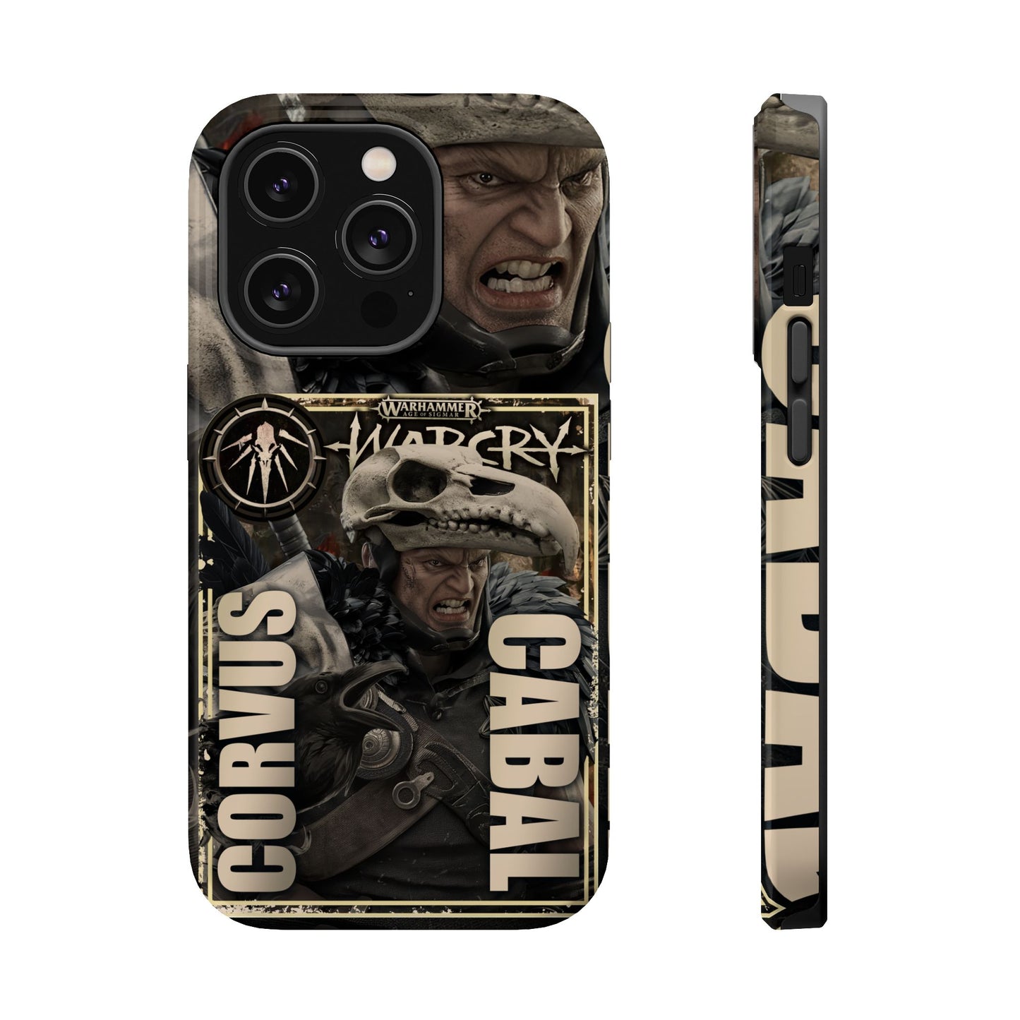 Warhamer Corvus Cabal MagSafe® iPhone Tough Case Dual Layer Robust