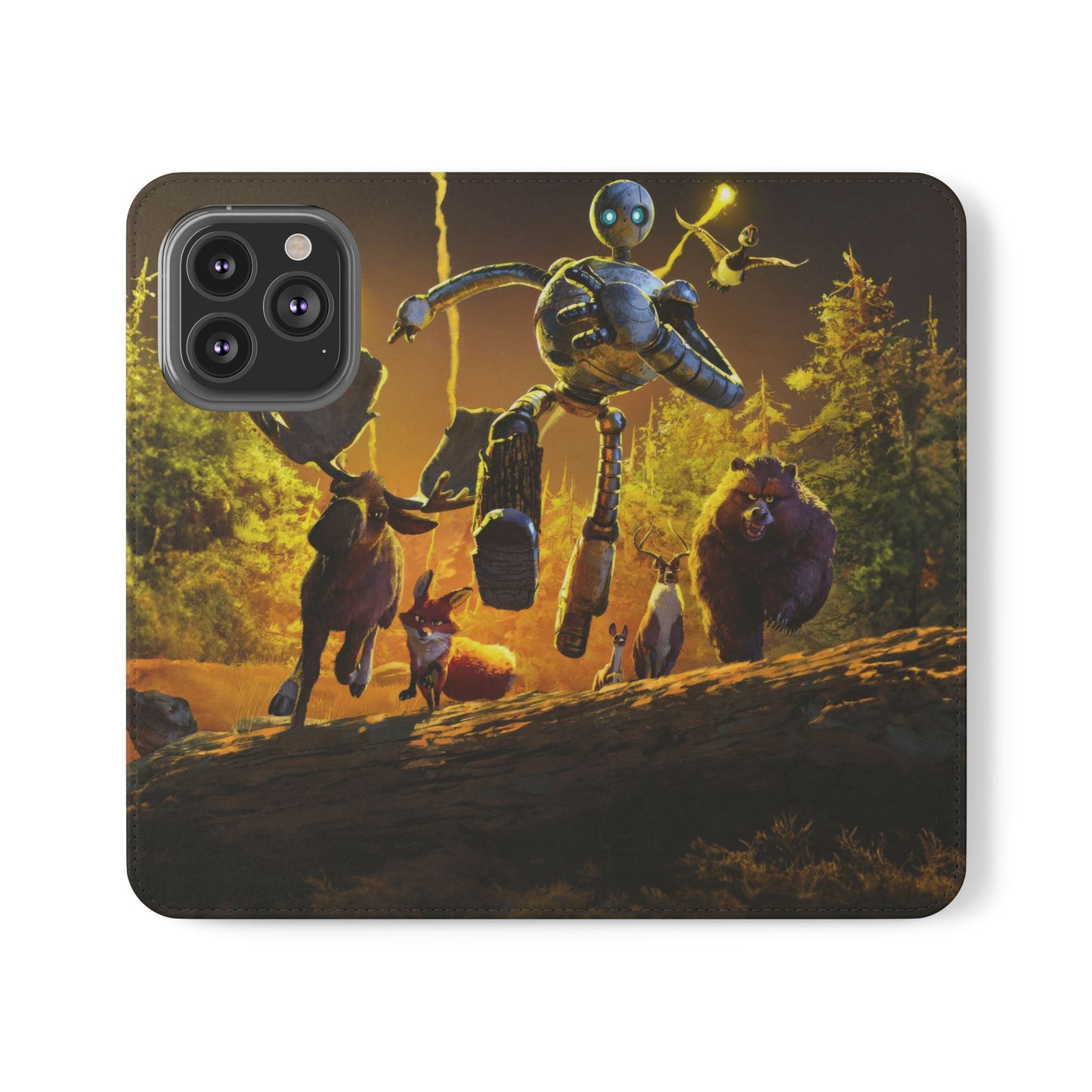 Wild Robot Flip Case for iPhone & Samsung | PhoneMags