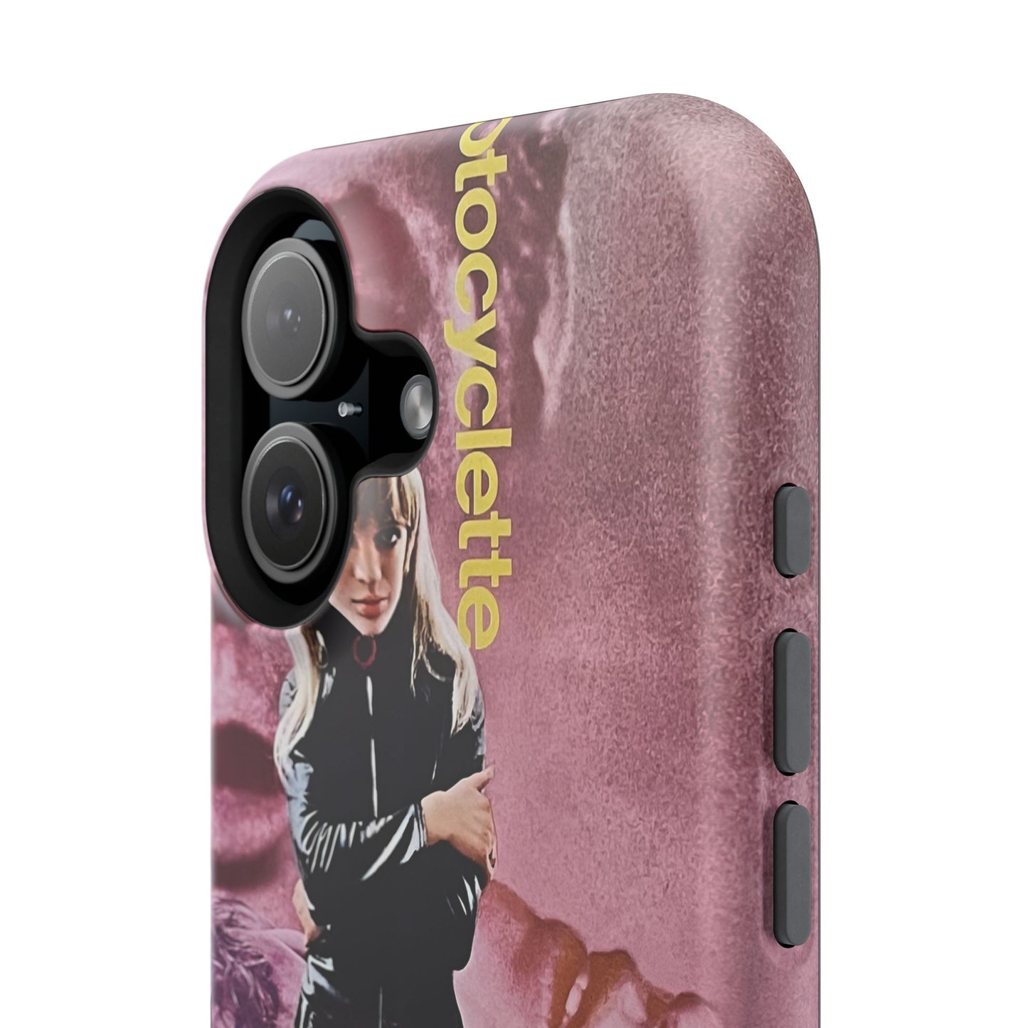 The Girl on a Motorcycle MagSafe® iPhone Tough Case Dual Layer Robust