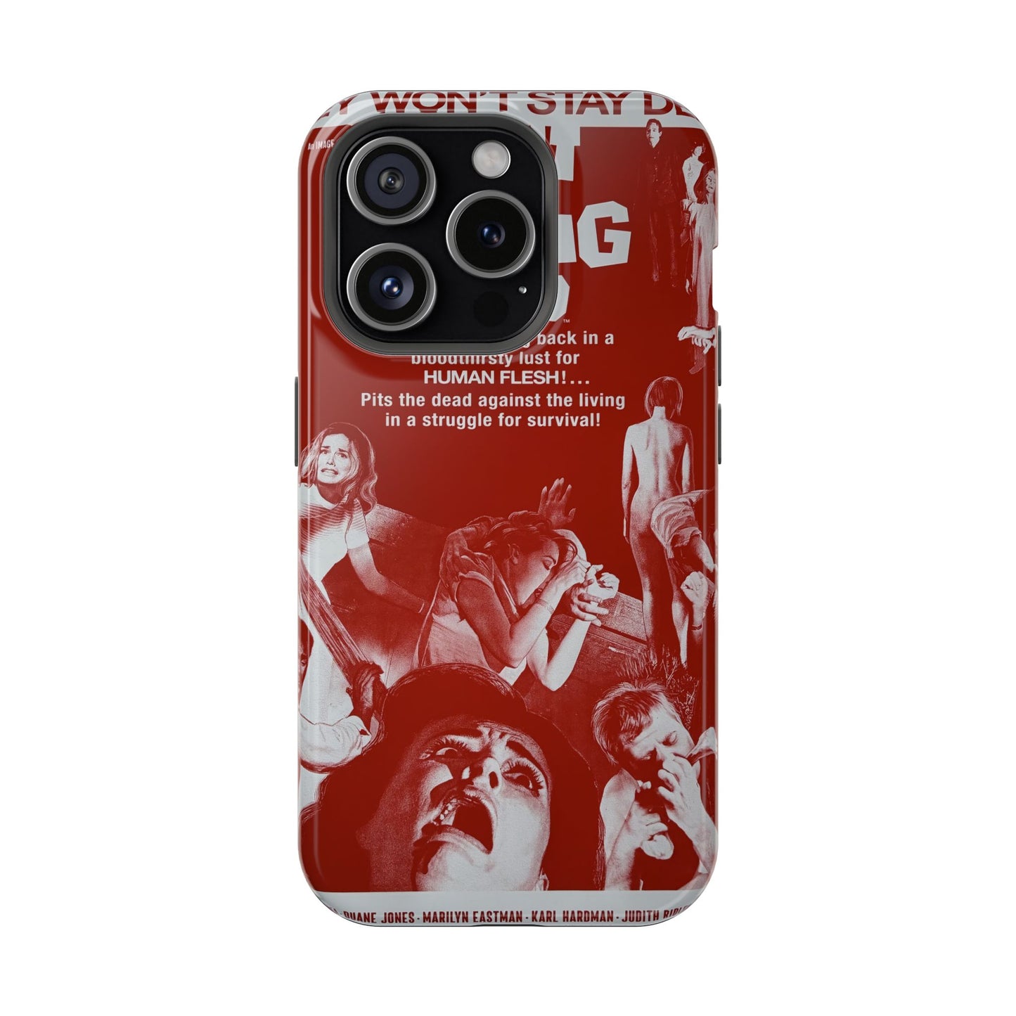 Night of the Living Dead MagSafe® iPhone Tough Case Dual Layer Robust