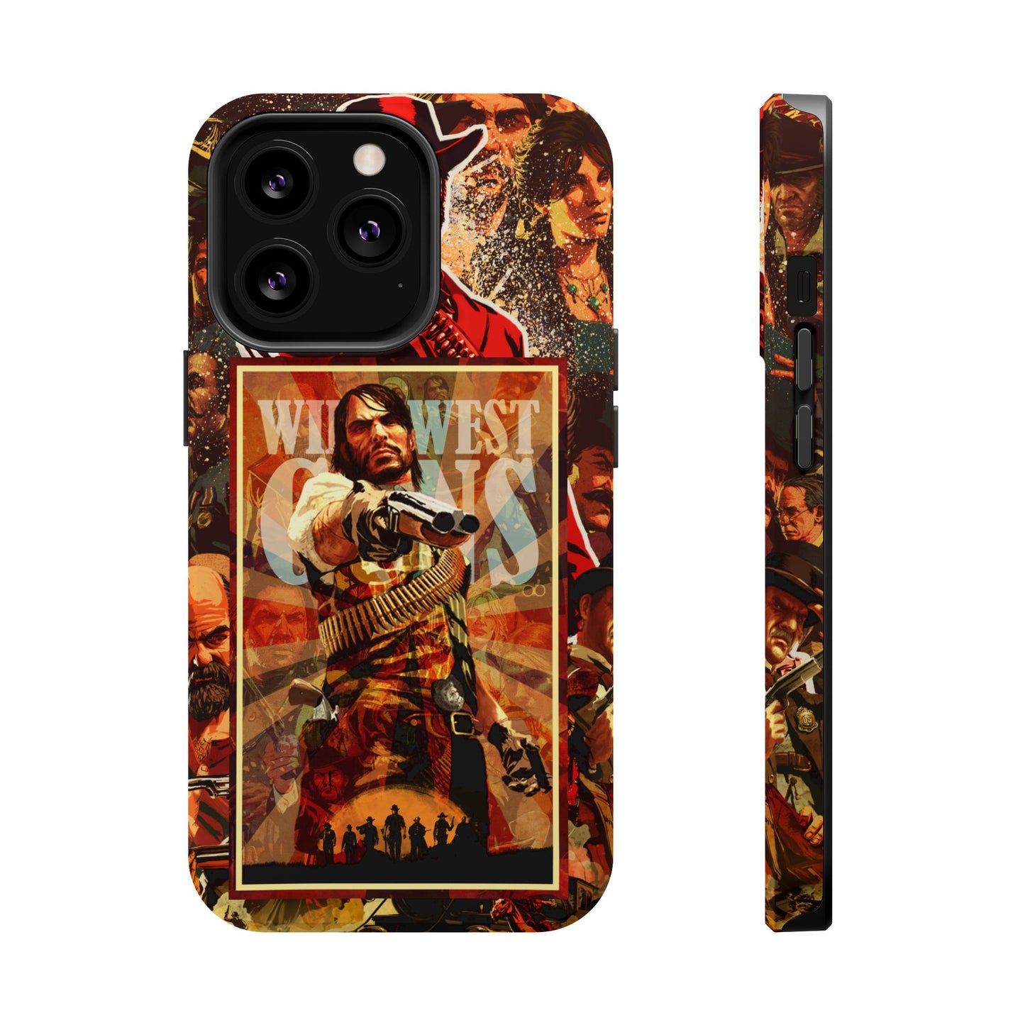 Red Dead Redemption MagSafe® iPhone Tough Case Dual Layer Robust