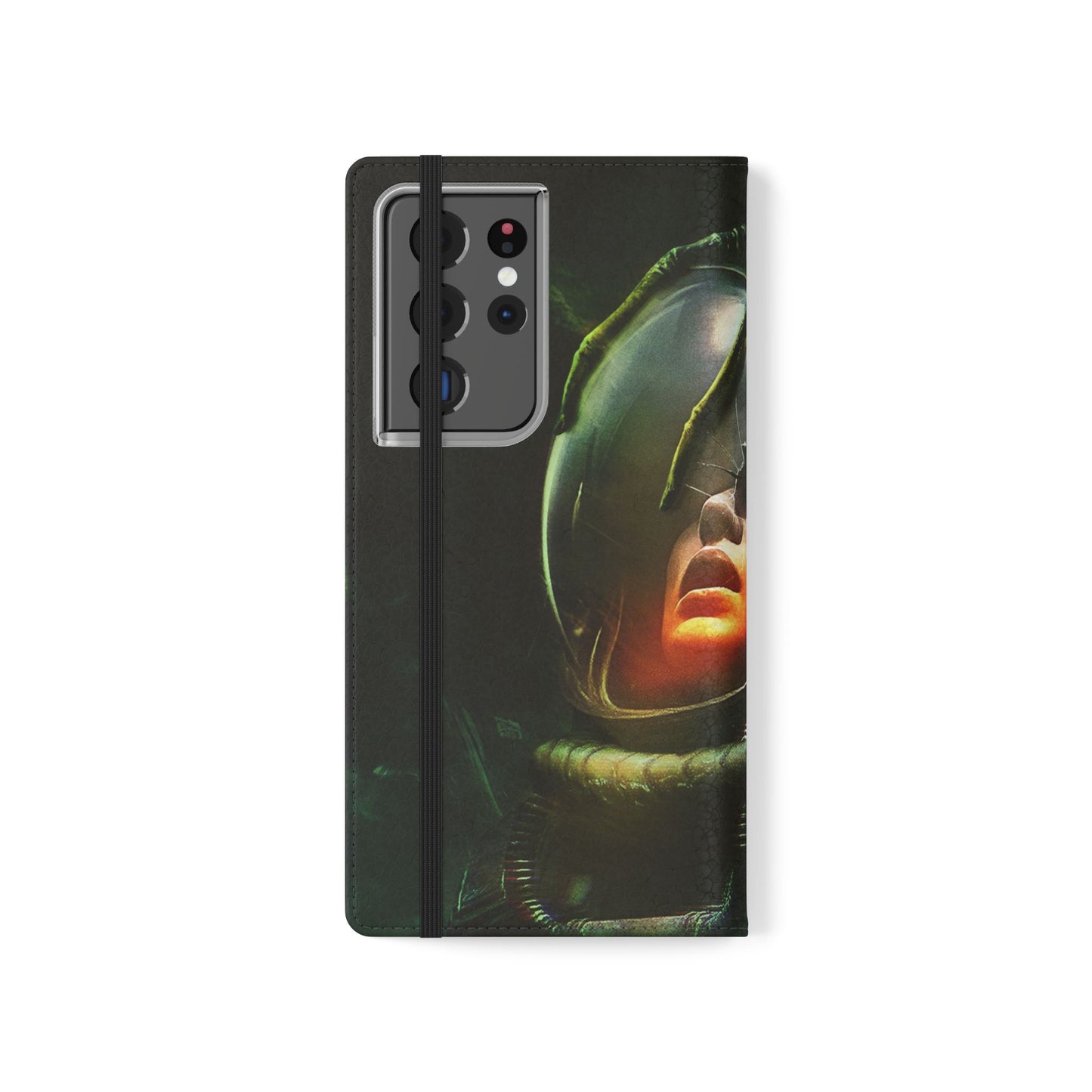 Alien iPhone & Samsung Flip Case