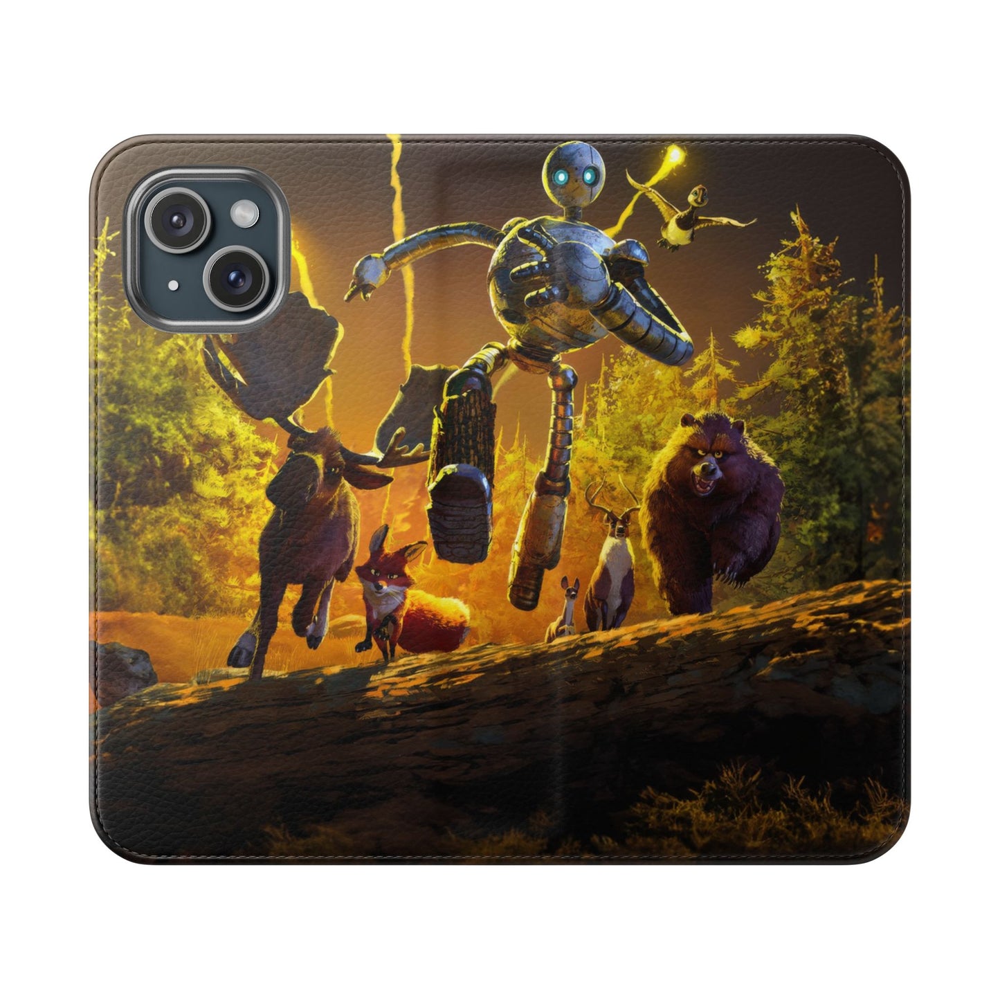 Wild Robot iPhone & Samsung Flip Case