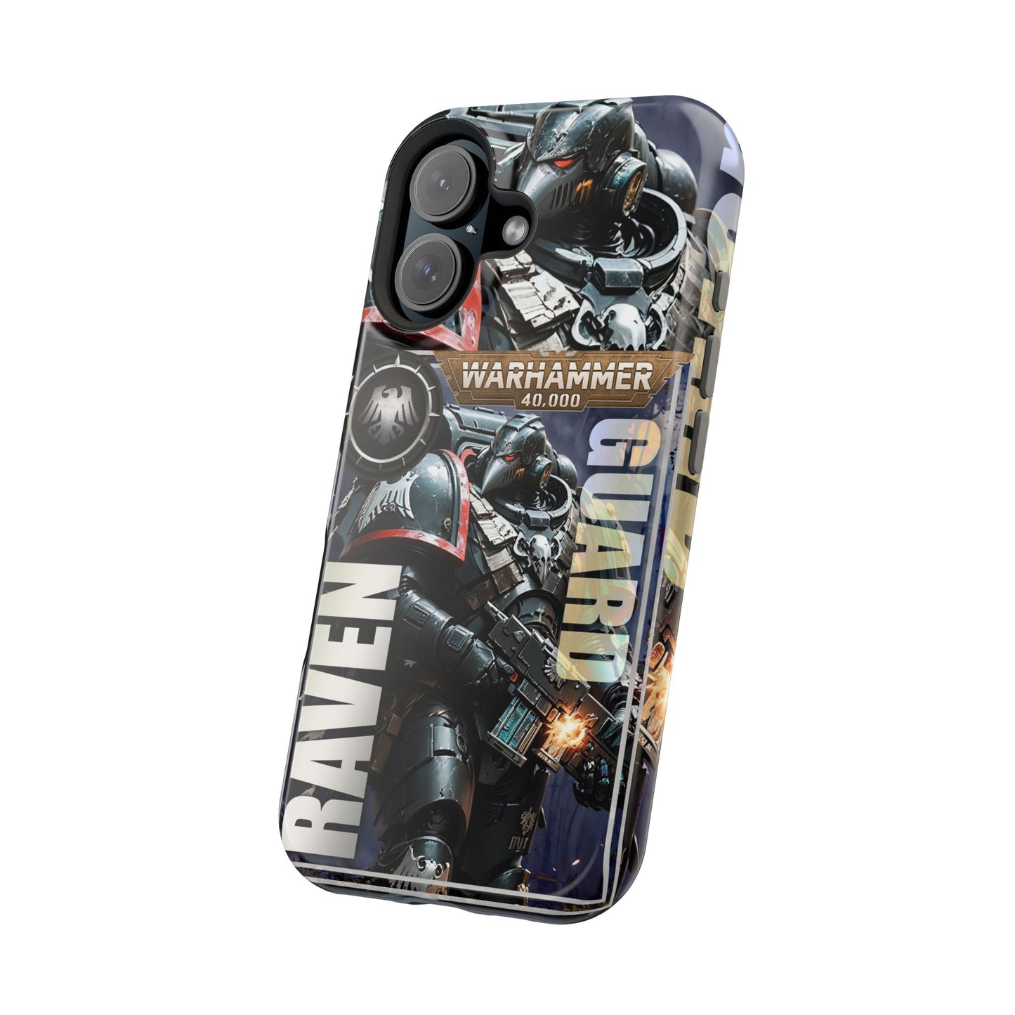 Warhammer Raven Guard MagSafe® iPhone Tough Case Dual Layer Robust
