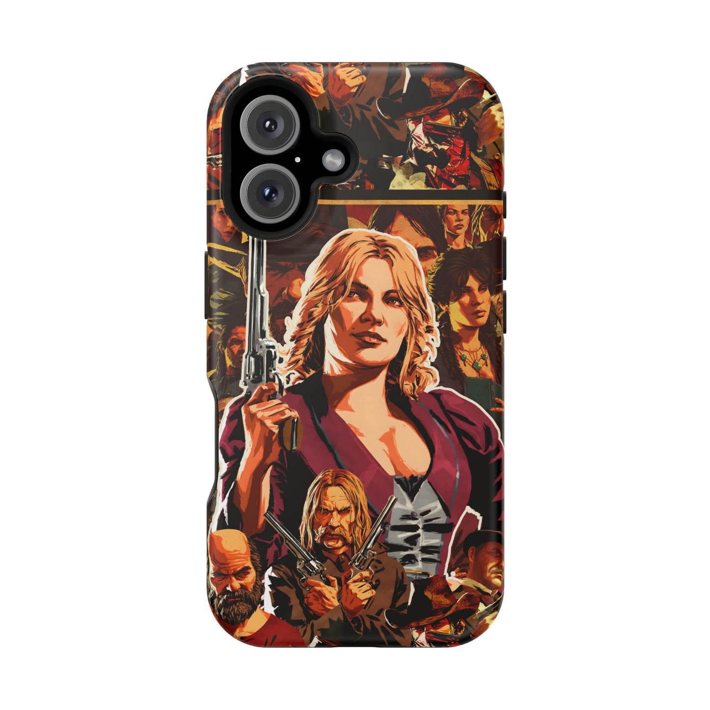 Red Dead Redemption MagSafe® iPhone Tough Case Dual Layer Robust