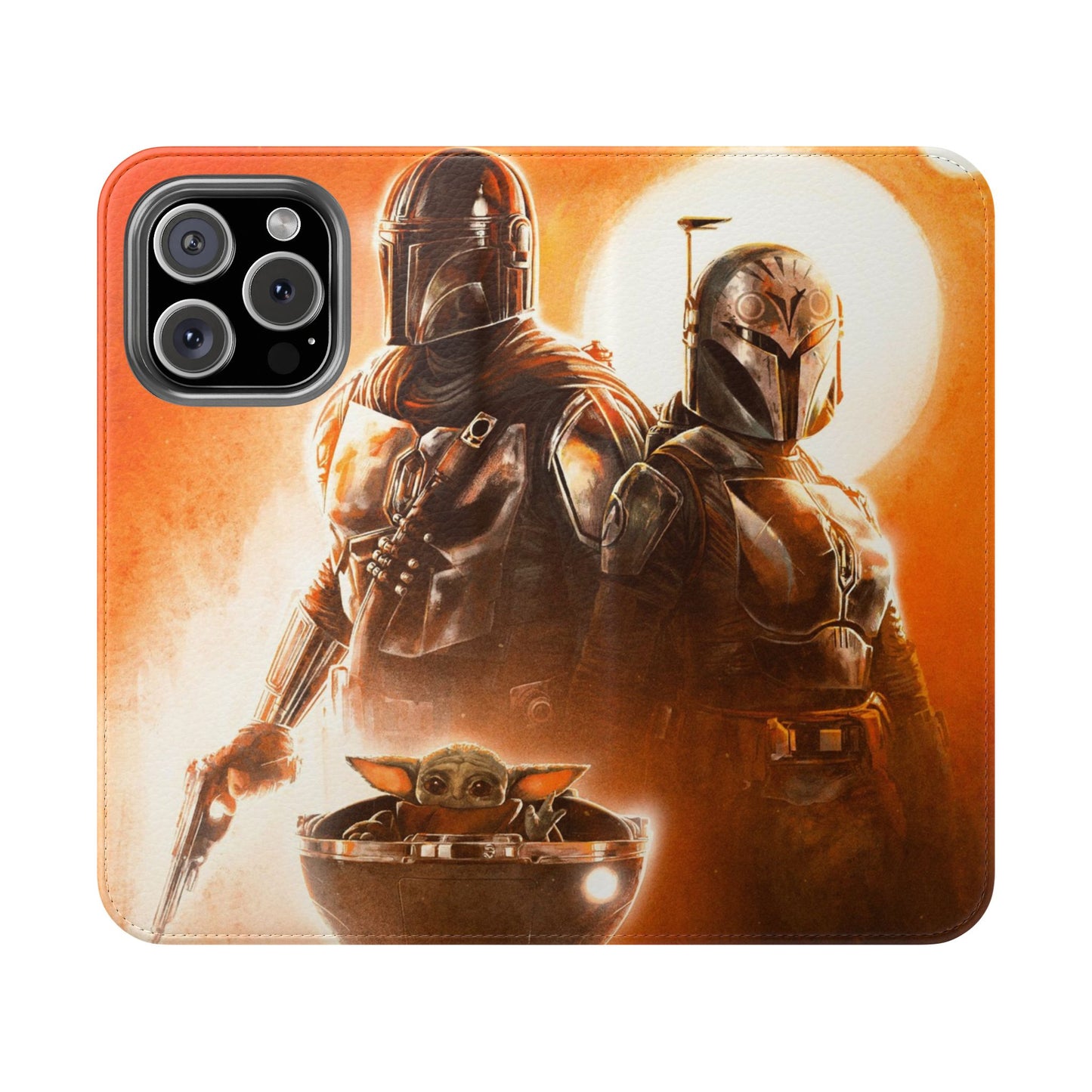 Mandalorian iPhone & Samsung Flip Case