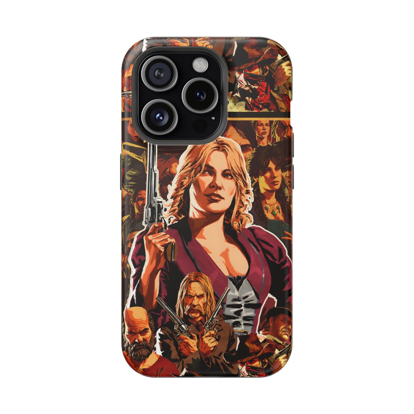 Red Dead Redemption MagSafe® iPhone Tough Case Dual Layer Robust