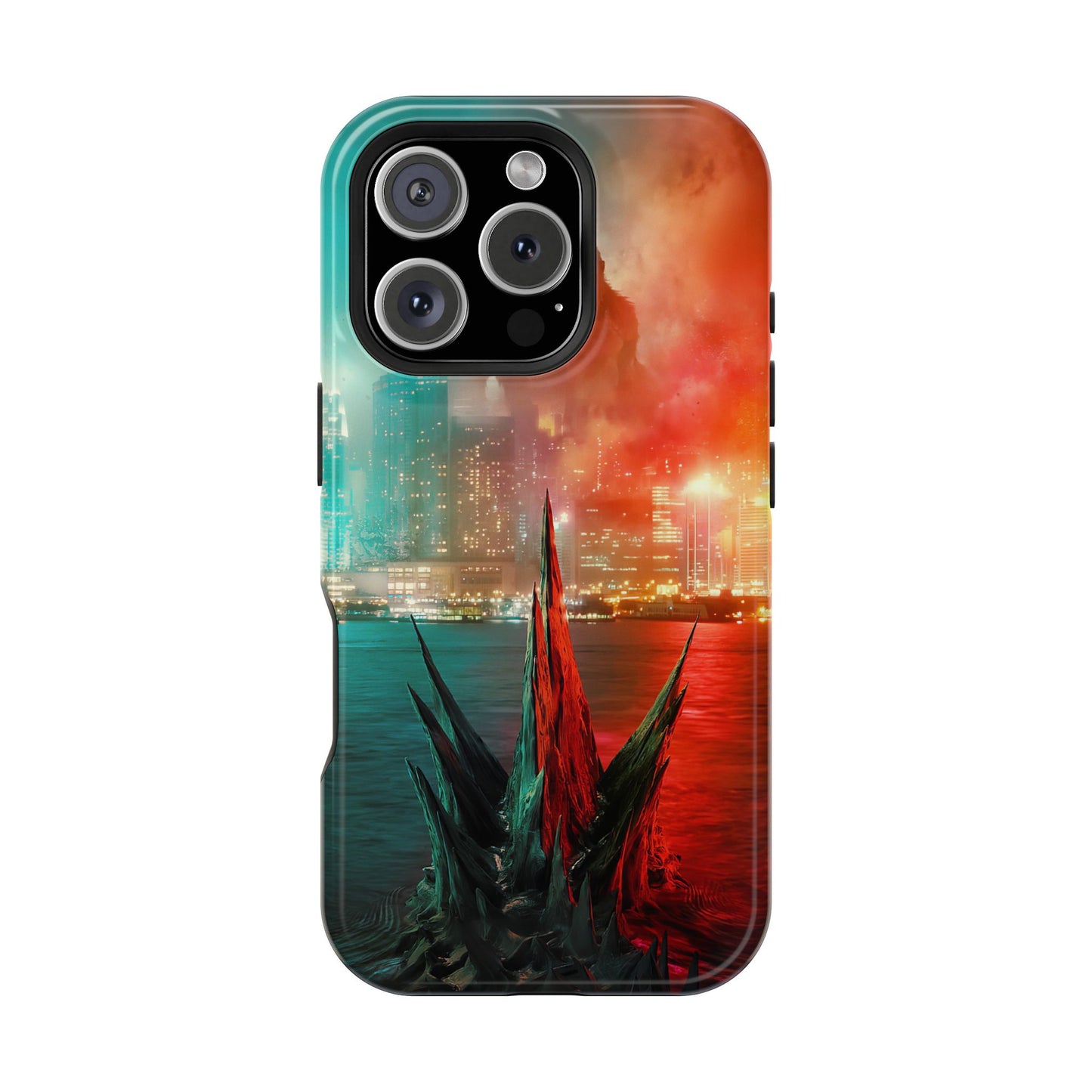 Godzilla Vs Kong MagSafe® iPhone Tough Case Dual Layer Robust