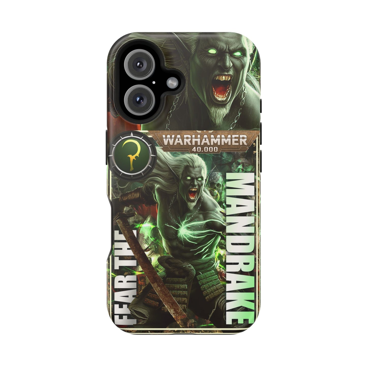Warhamer Mandrake MagSafe® iPhone Tough Case Dual Layer Robust