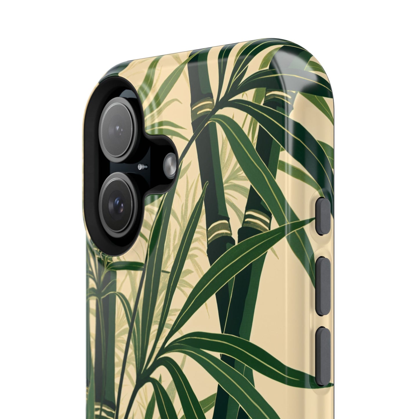 Bamboo Nature MagSafe® iPhone Tough Case Dual Layer Robust