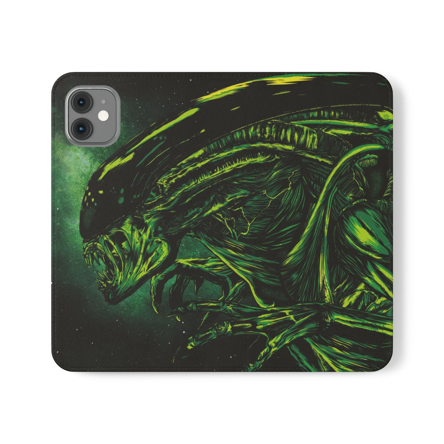 Alien Flip Case for iPhone & Samsung | PhoneMags