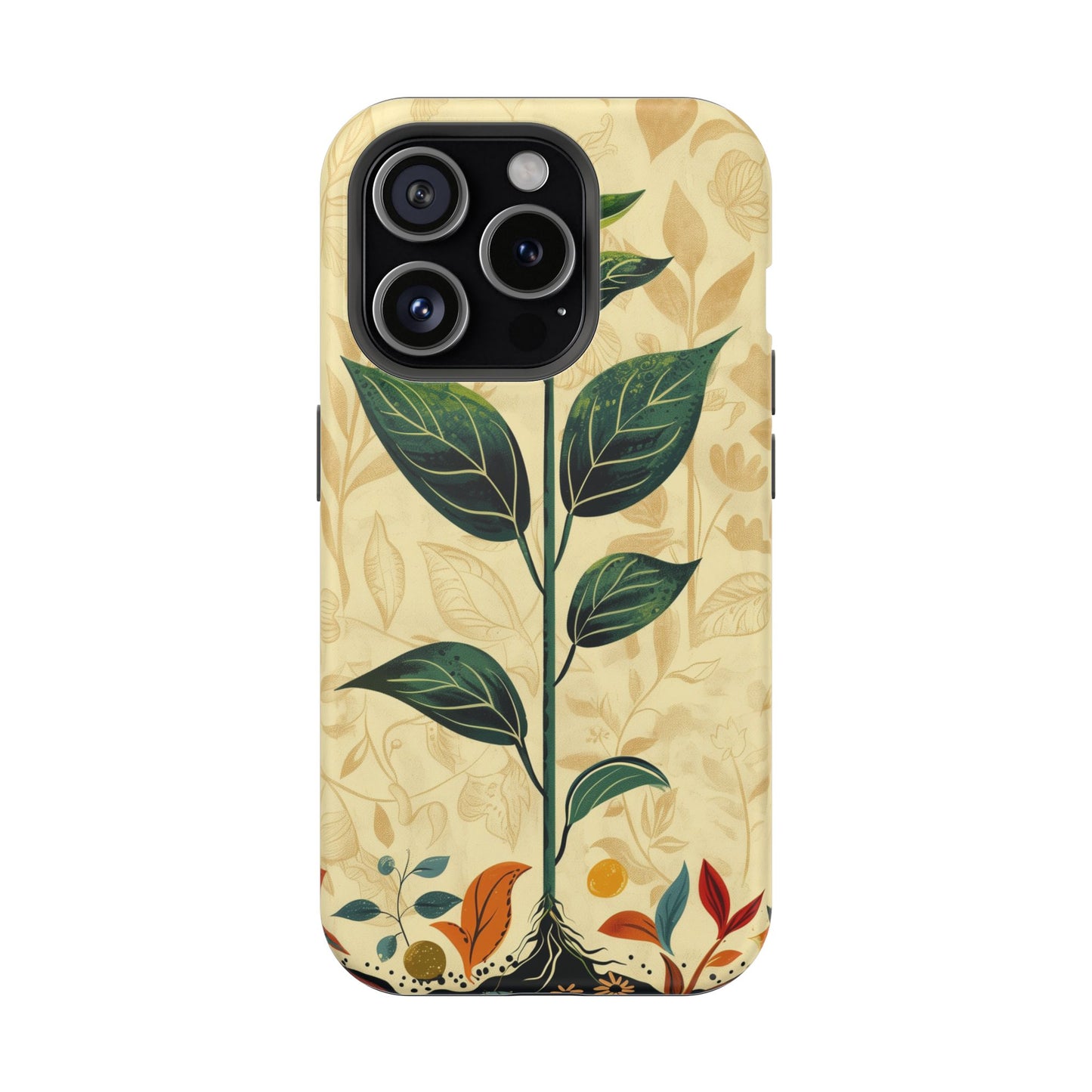 Plant Nature MagSafe® iPhone Tough Case Dual Layer Robust