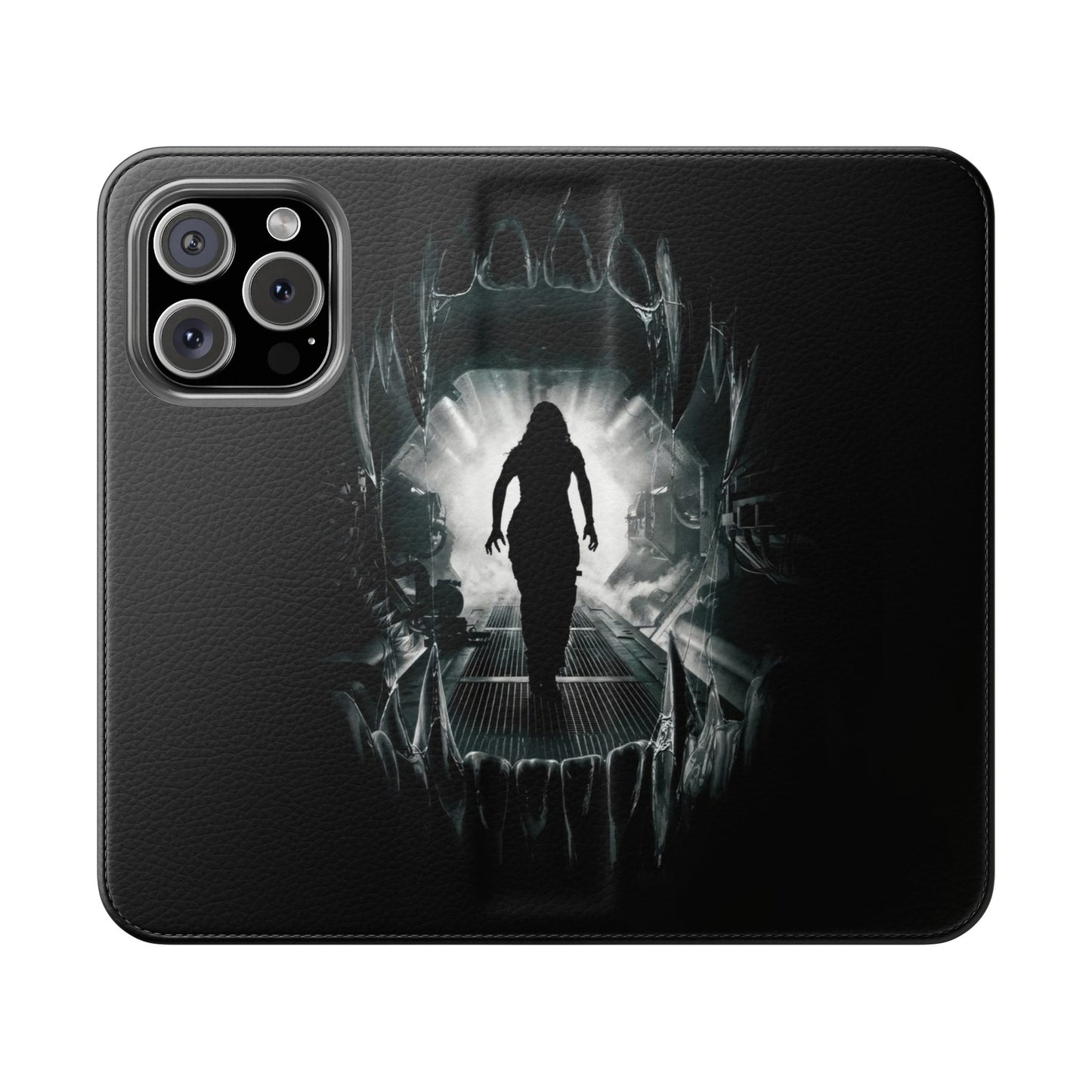 Alien iPhone & Samsung Flip Case