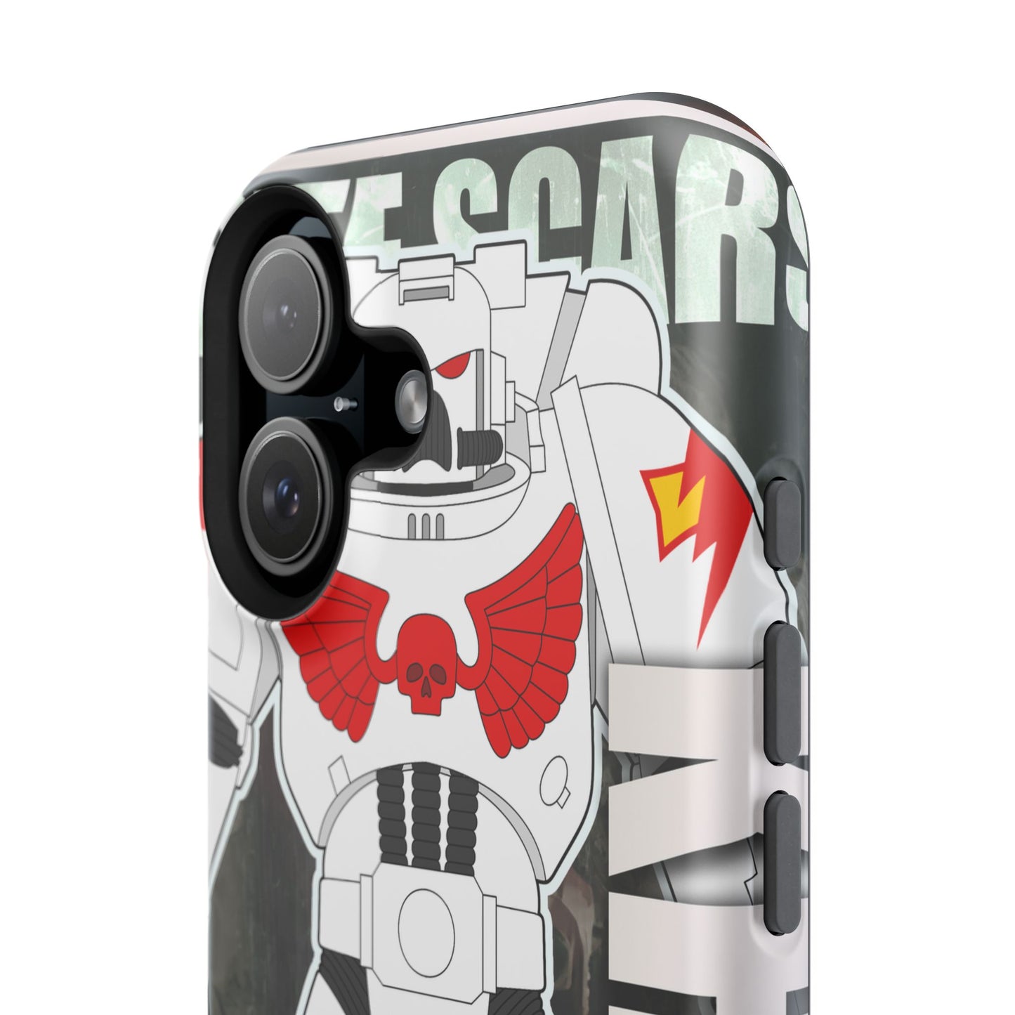 Warhammer White Scars MagSafe® iPhone Tough Case Dual Layer Robust