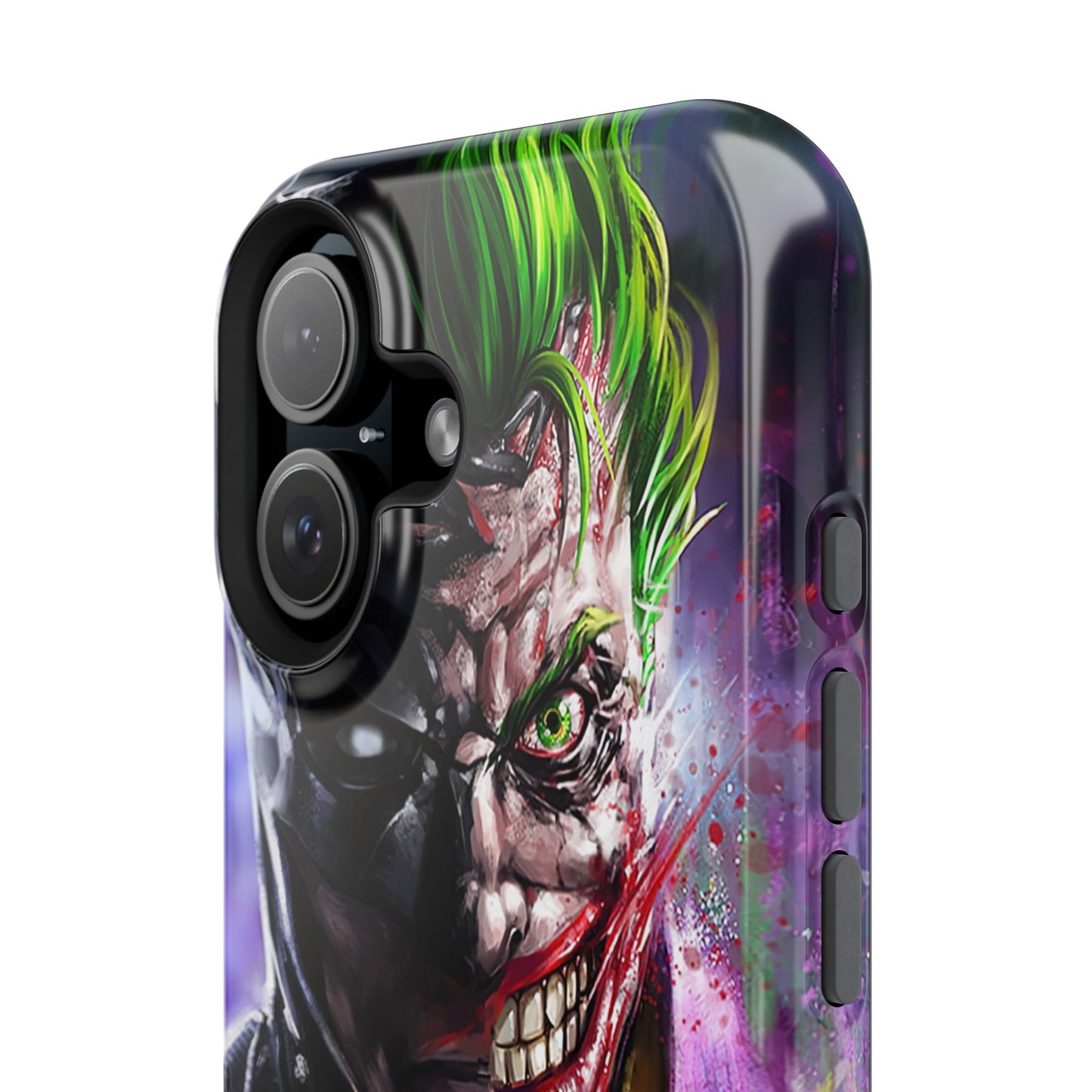 Joker Vs Bayman MagSafe® iPhone Tough Case Dual Layer Robust