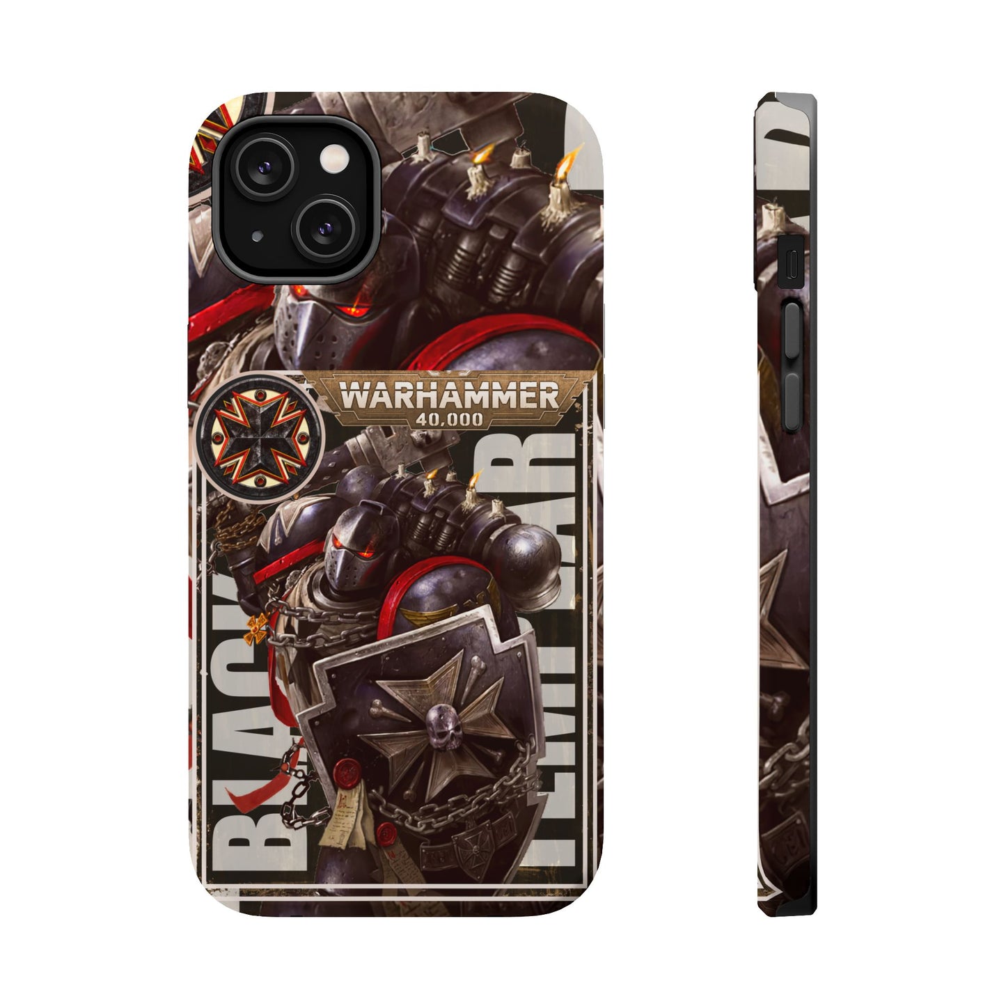 Warhammer Black Templars MagSafe® iPhone Tough Case Dual Layer Robust