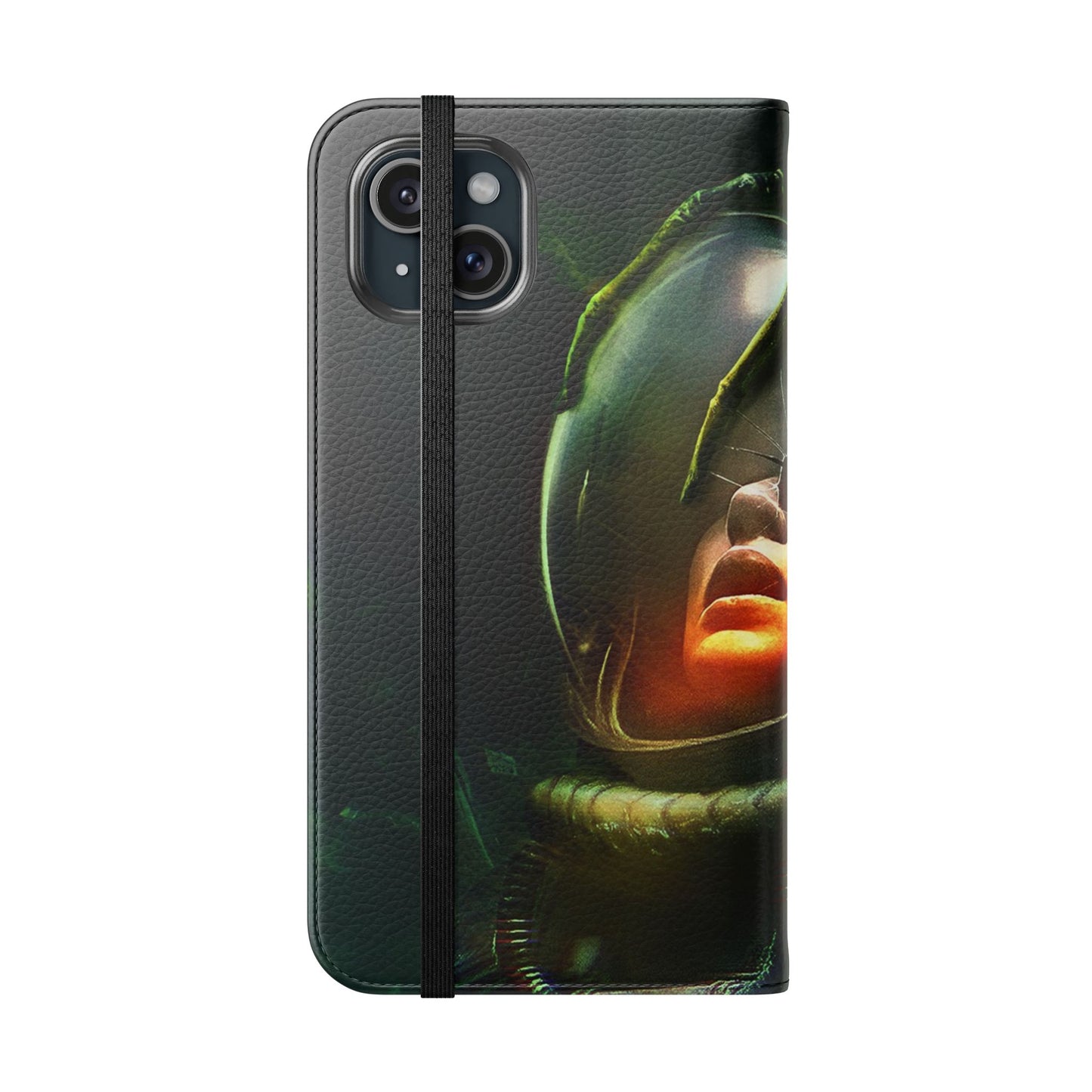 Alien iPhone & Samsung Flip Case
