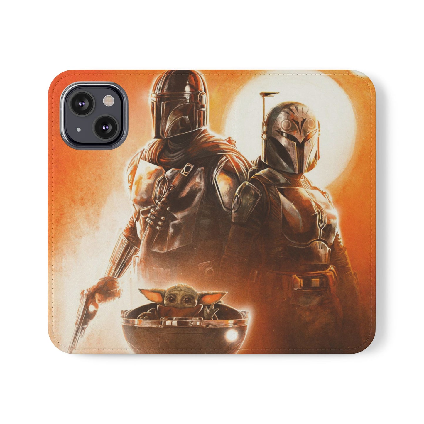 Mandalorian iPhone & Samsung Flip Case | PhoneMags