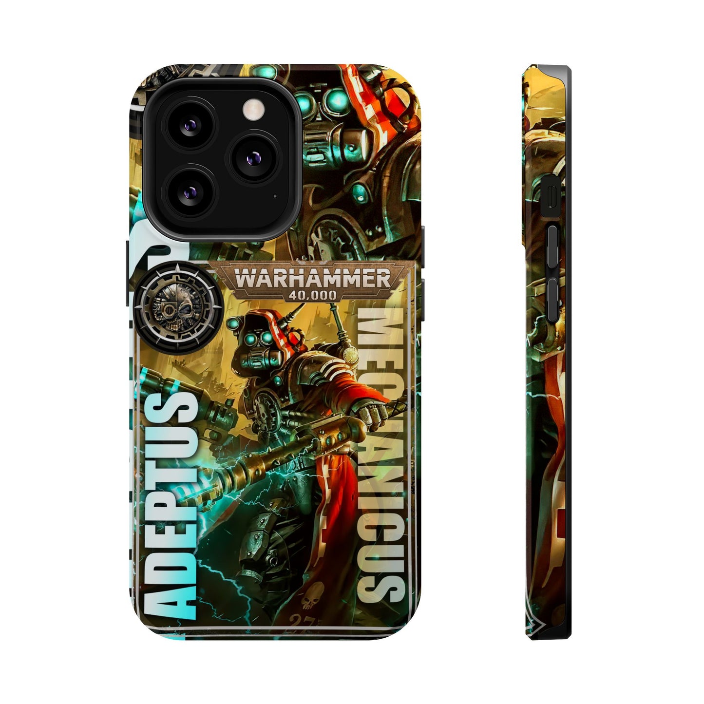 Warhammer Adeptus Mechanicus MagSafe® iPhone Tough Case Dual Layer Robust