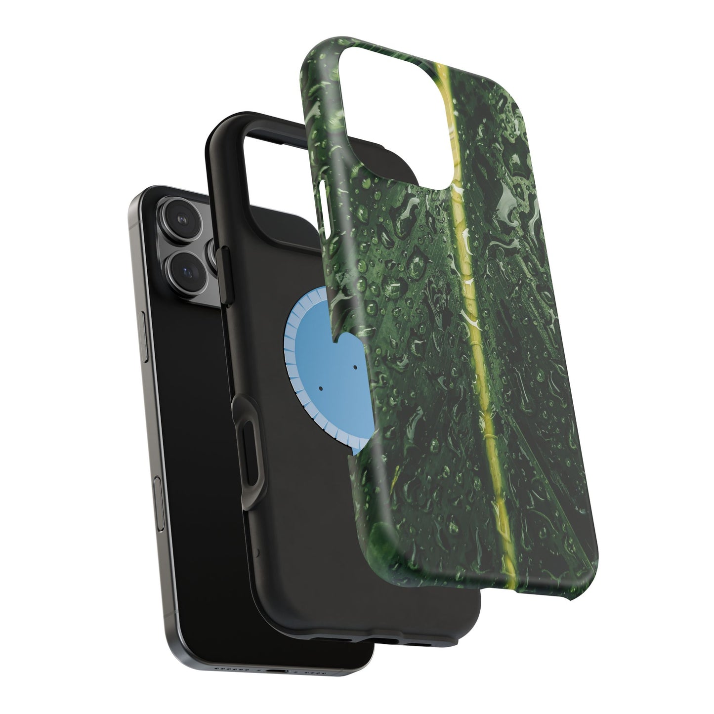 Leaf Marbles Nature MagSafe® iPhone Tough Case Dual Layer Robust