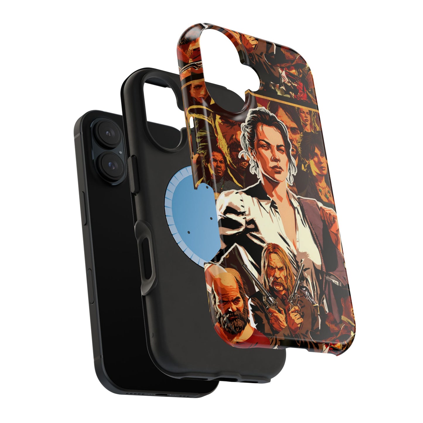 Red Dead Redemption MagSafe® iPhone Tough Case Dual Layer Robust