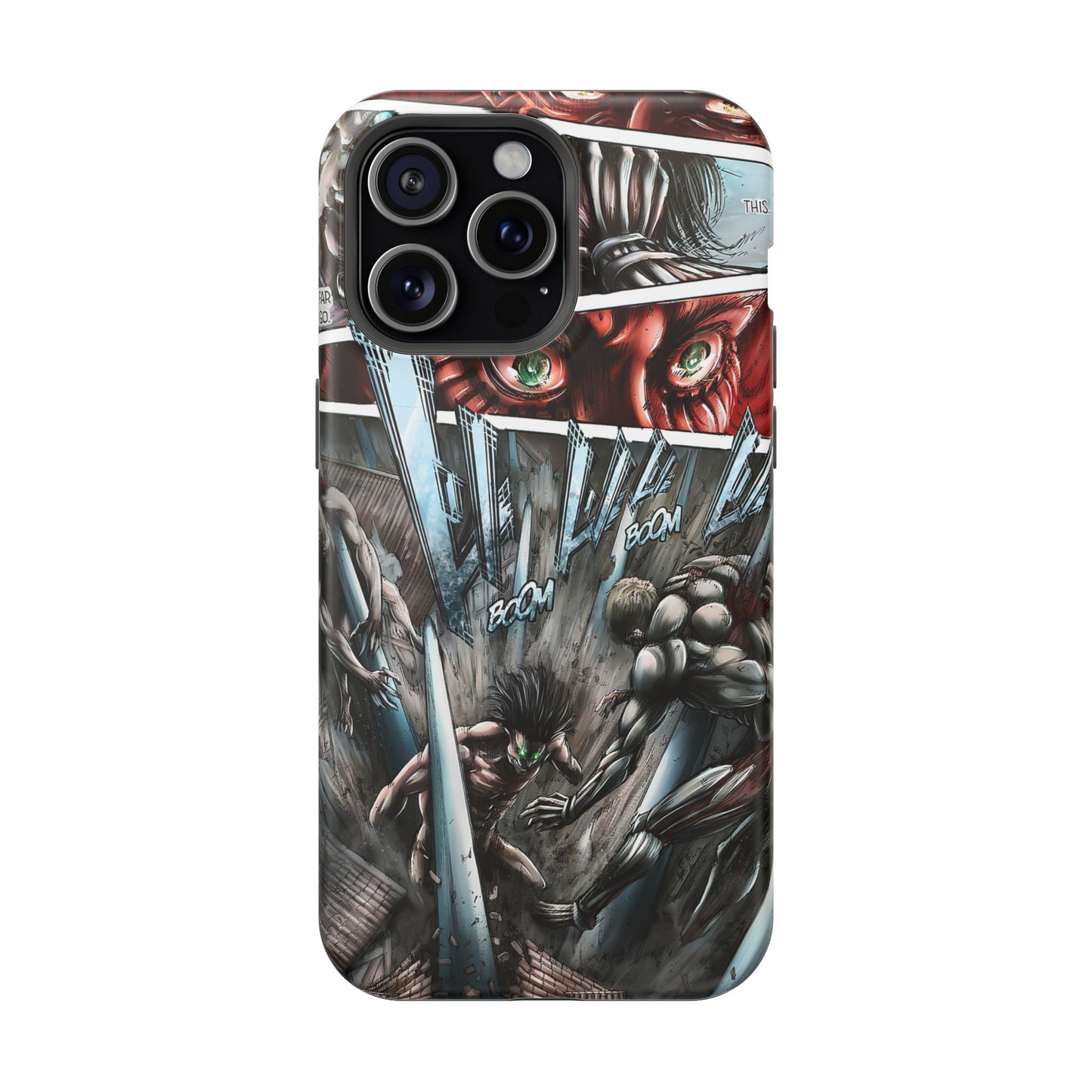 Attack on Titan MagSafe® iPhone Tough Case Dual Layer Robust
