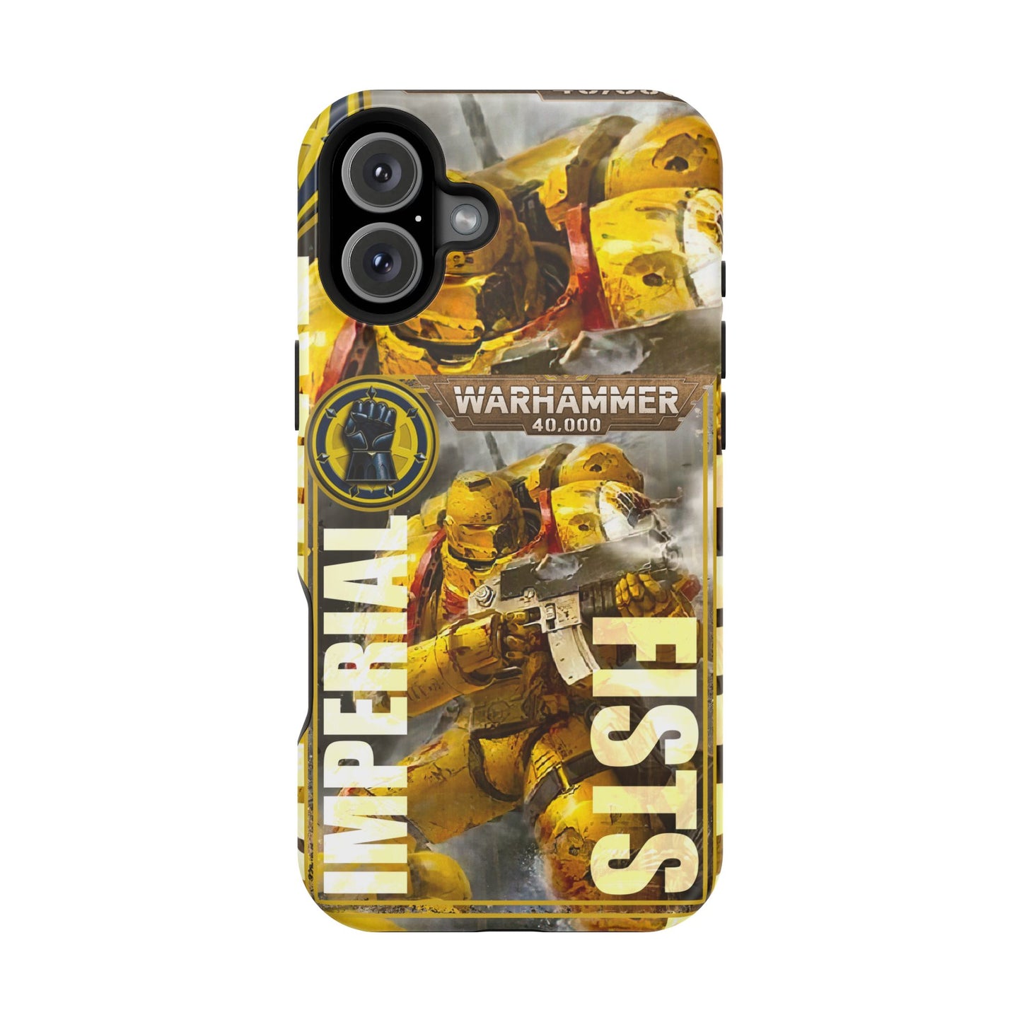 Warhammer Imperial Fists MagSafe® iPhone Tough Case Dual Layer Robust