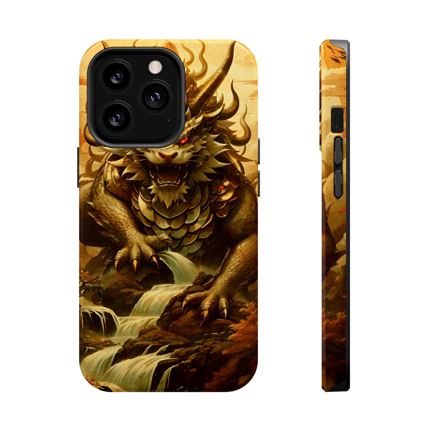Dragon Art MagSafe® iPhone Tough Case Dual Layer Robust