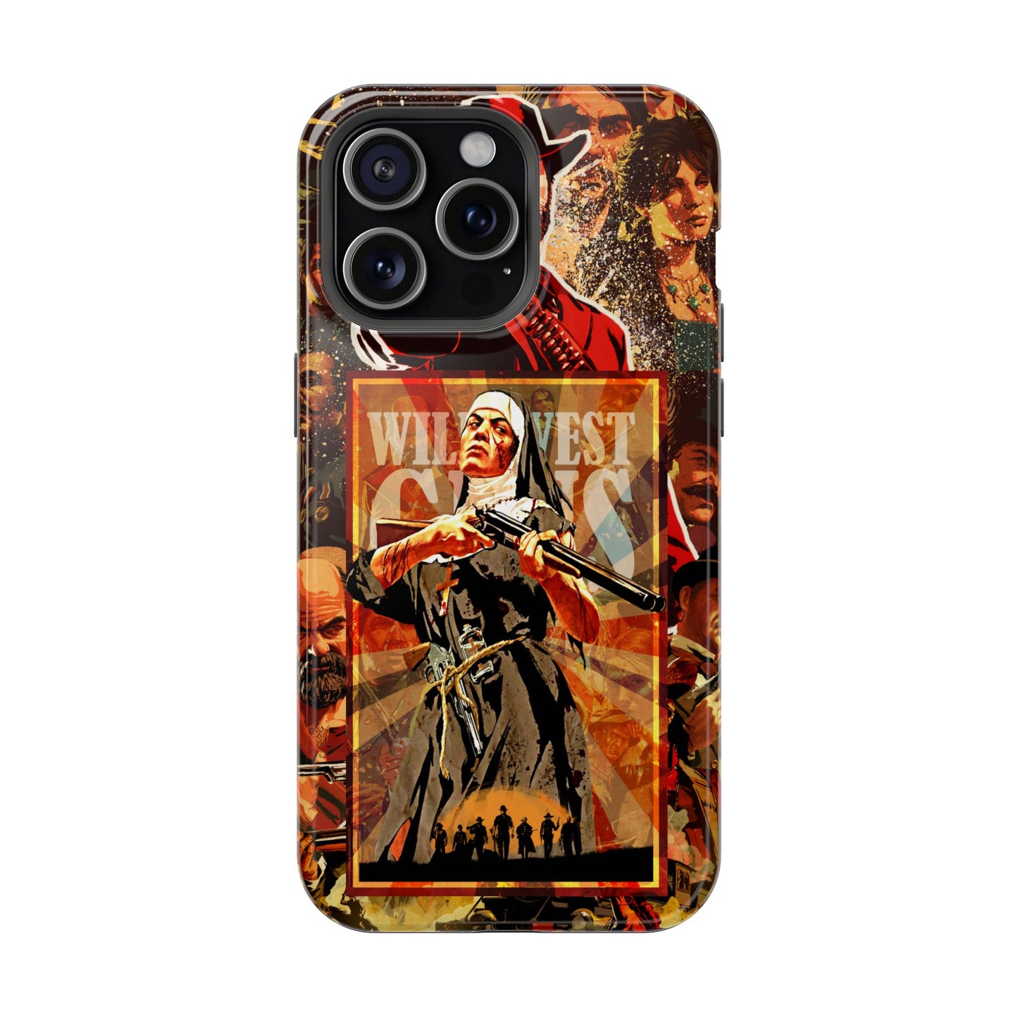 Red Dead Redemption MagSafe® iPhone Tough Case Dual Layer Robust