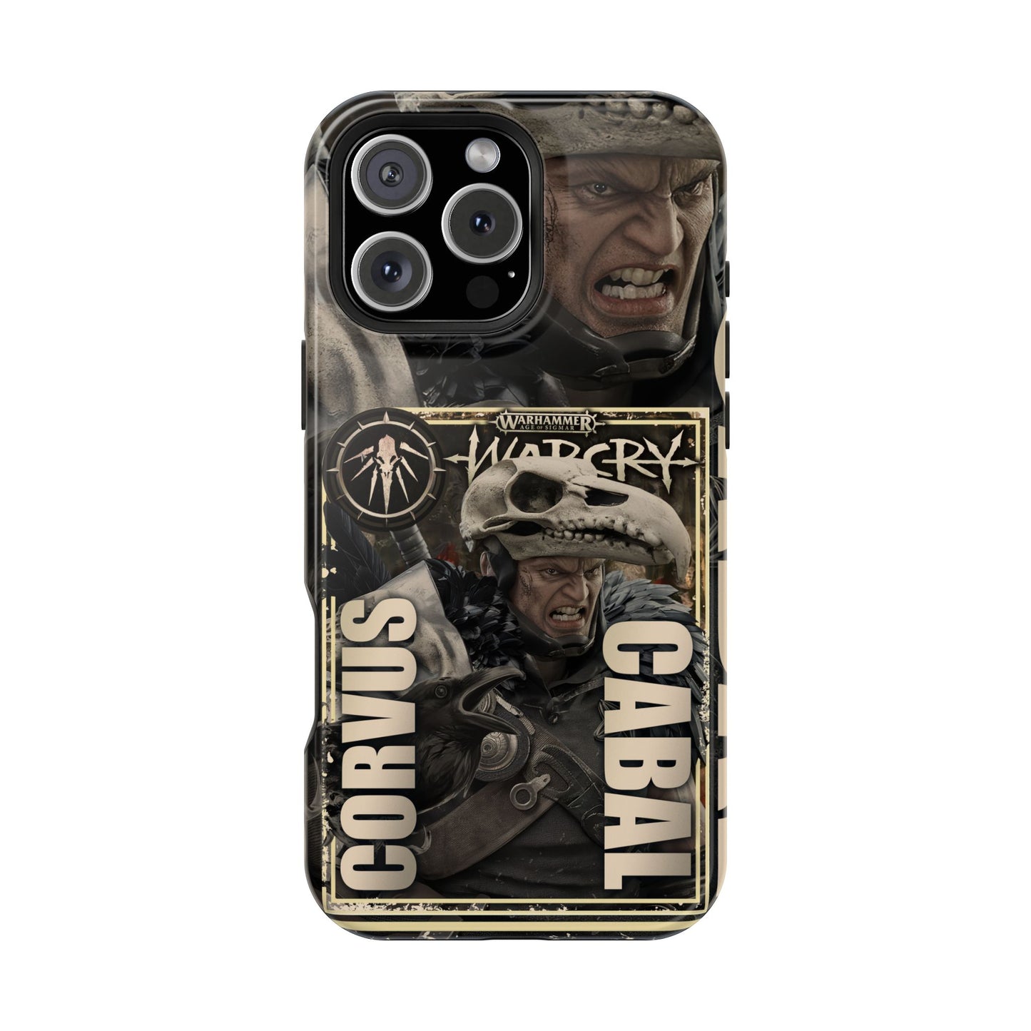 Warhamer Corvus Cabal MagSafe® iPhone Tough Case Dual Layer Robust