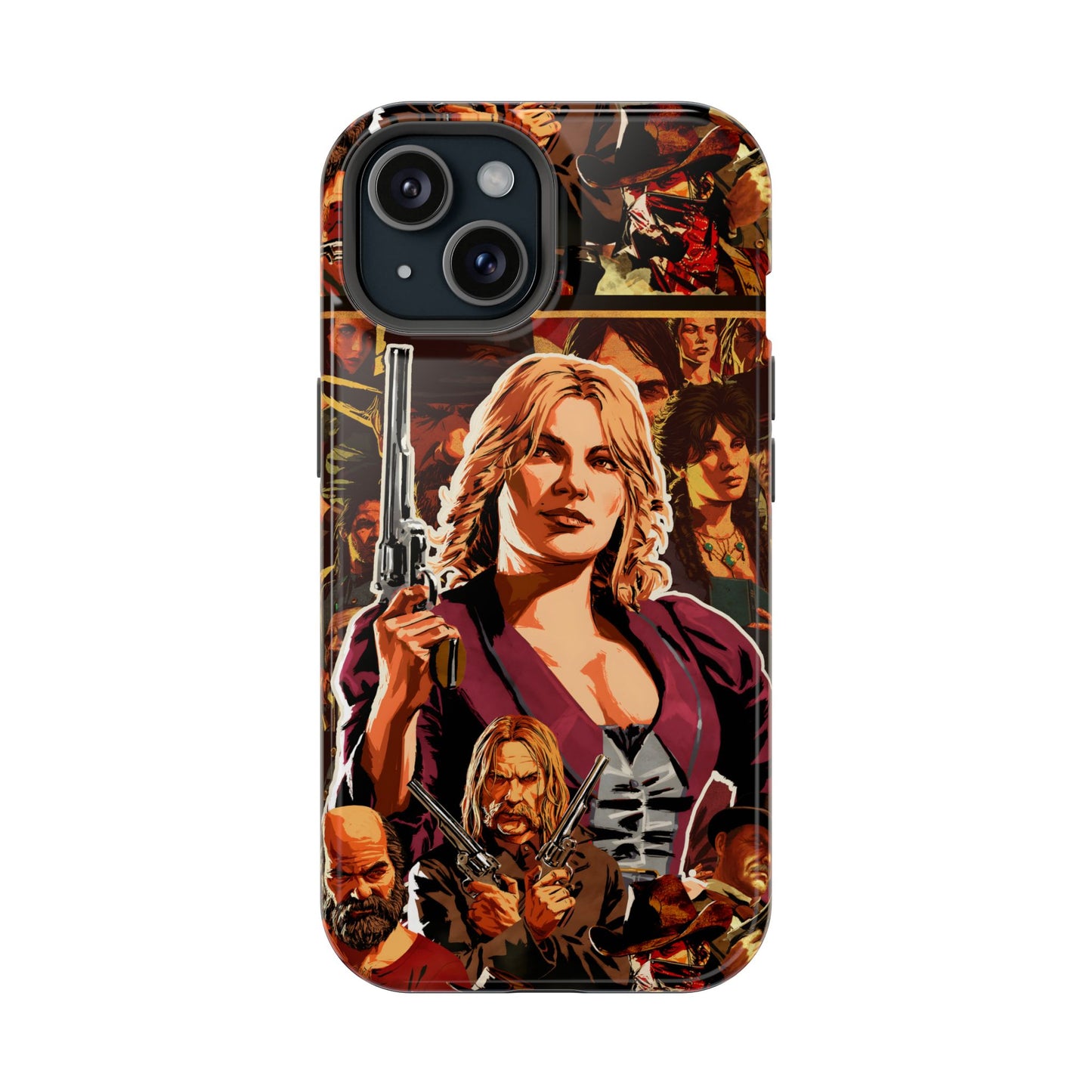 Red Dead Redemption MagSafe® iPhone Tough Case Dual Layer Robust