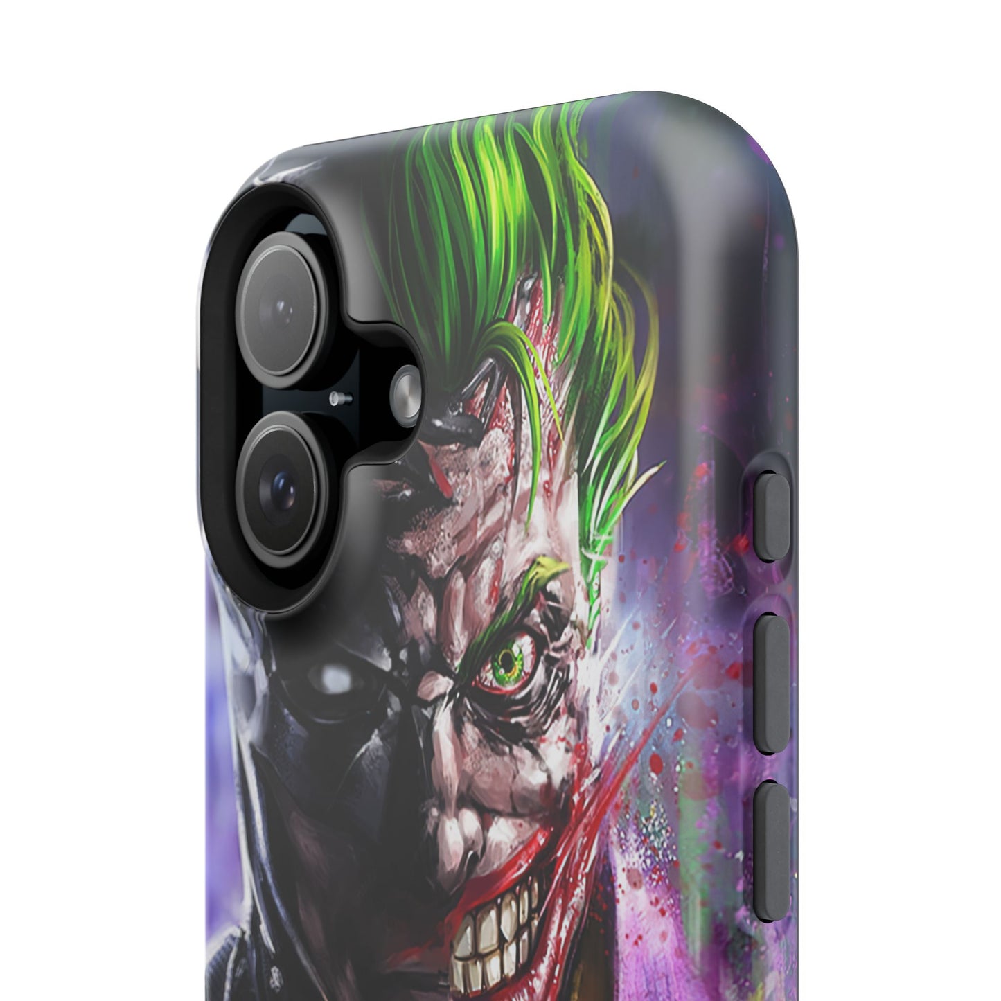 Joker Vs Bayman MagSafe® iPhone Tough Case Dual Layer Robust