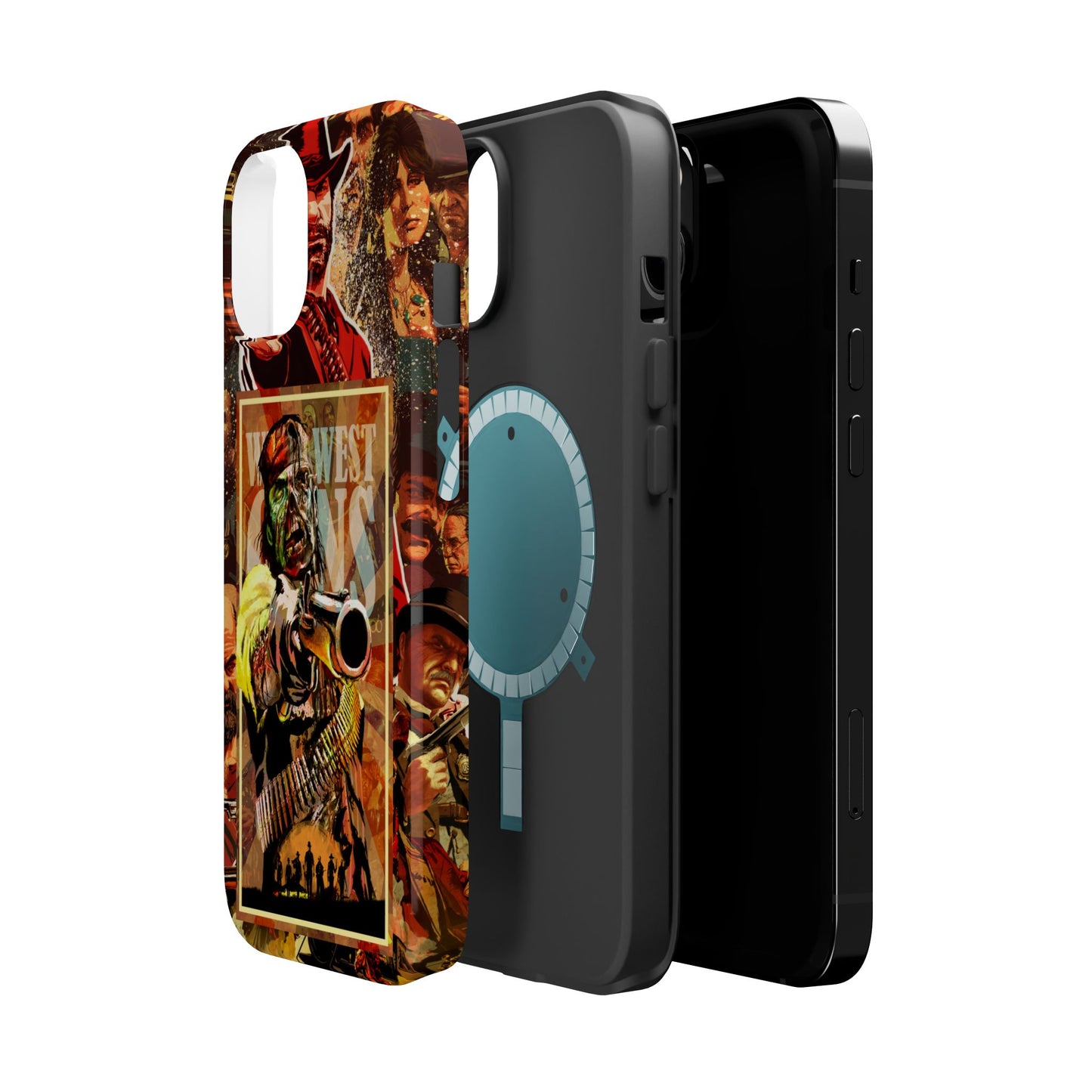 Red Dead Redemption MagSafe® iPhone Tough Case Dual Layer Robust