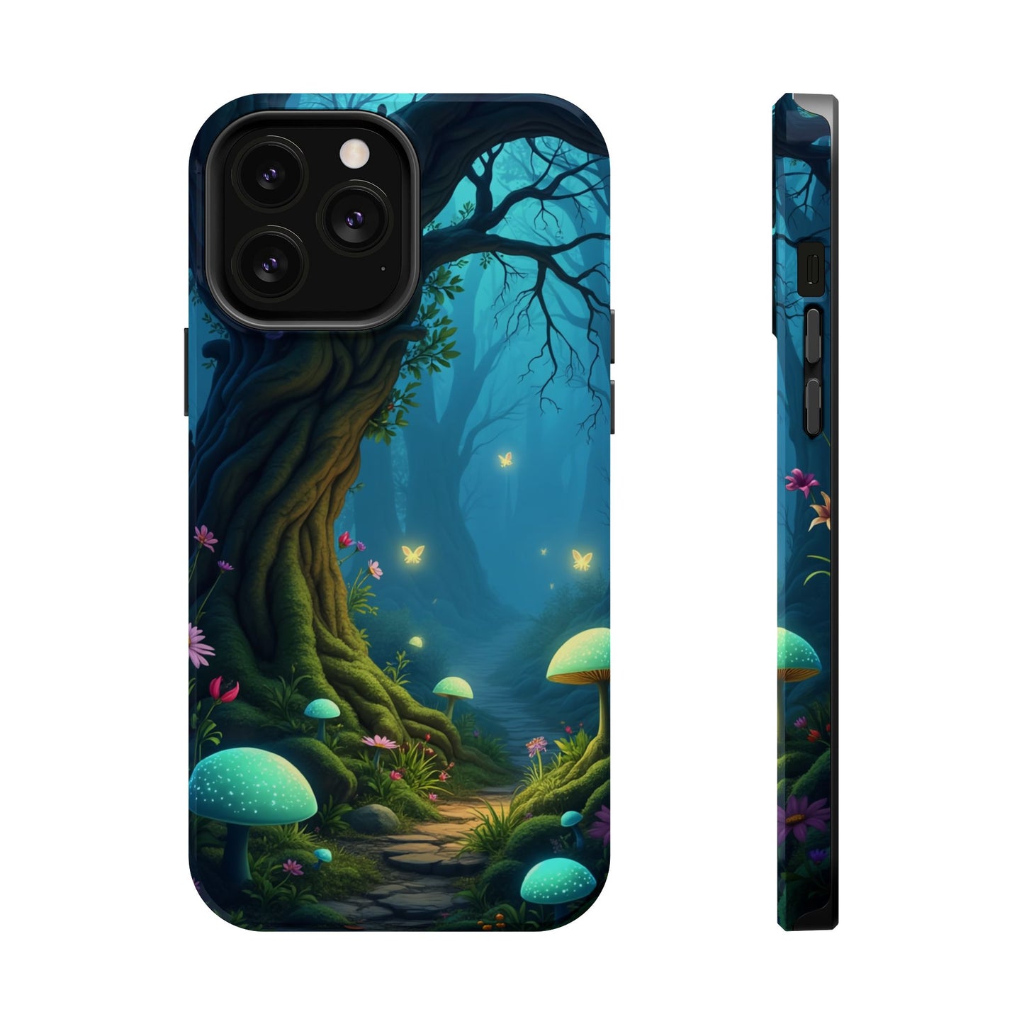 Shrooms Nature MagSafe® iPhone Tough Case Dual Layer Robust