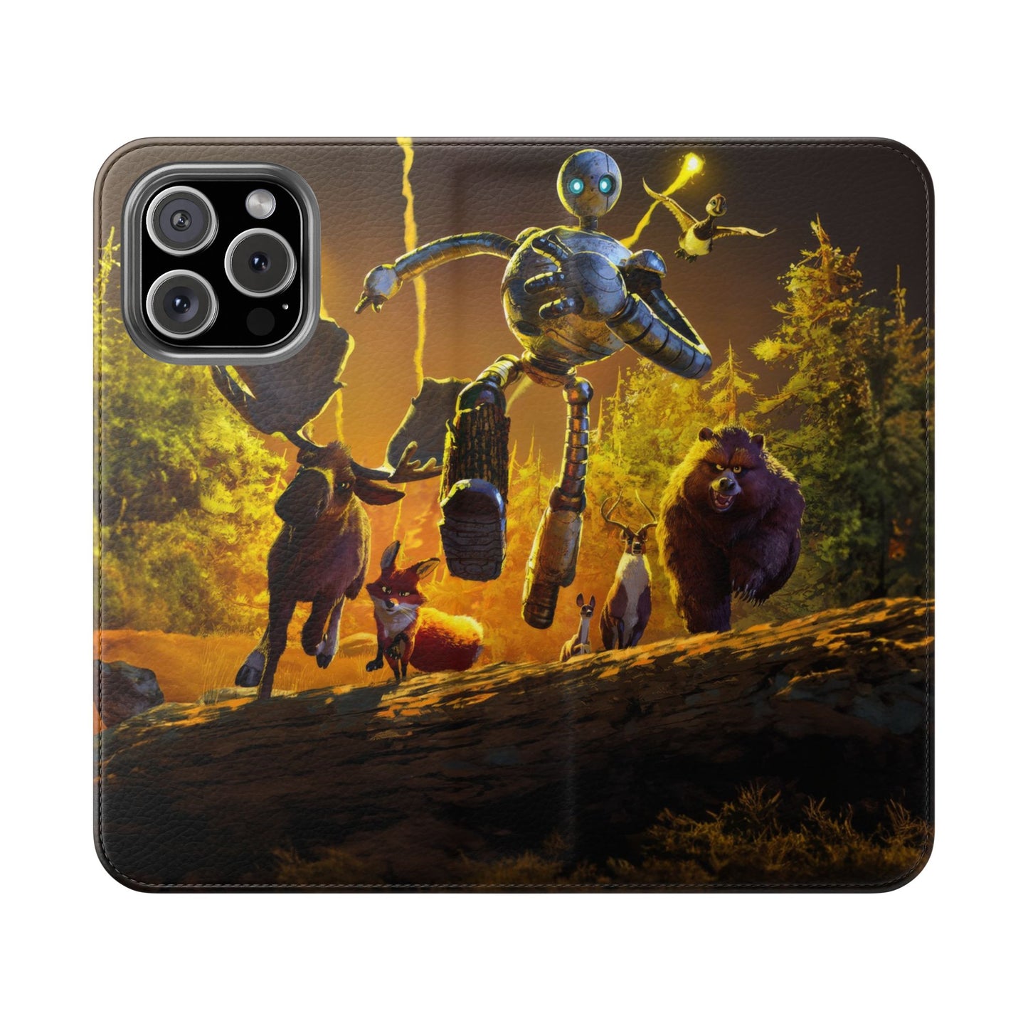 Wild Robot iPhone & Samsung Flip Case