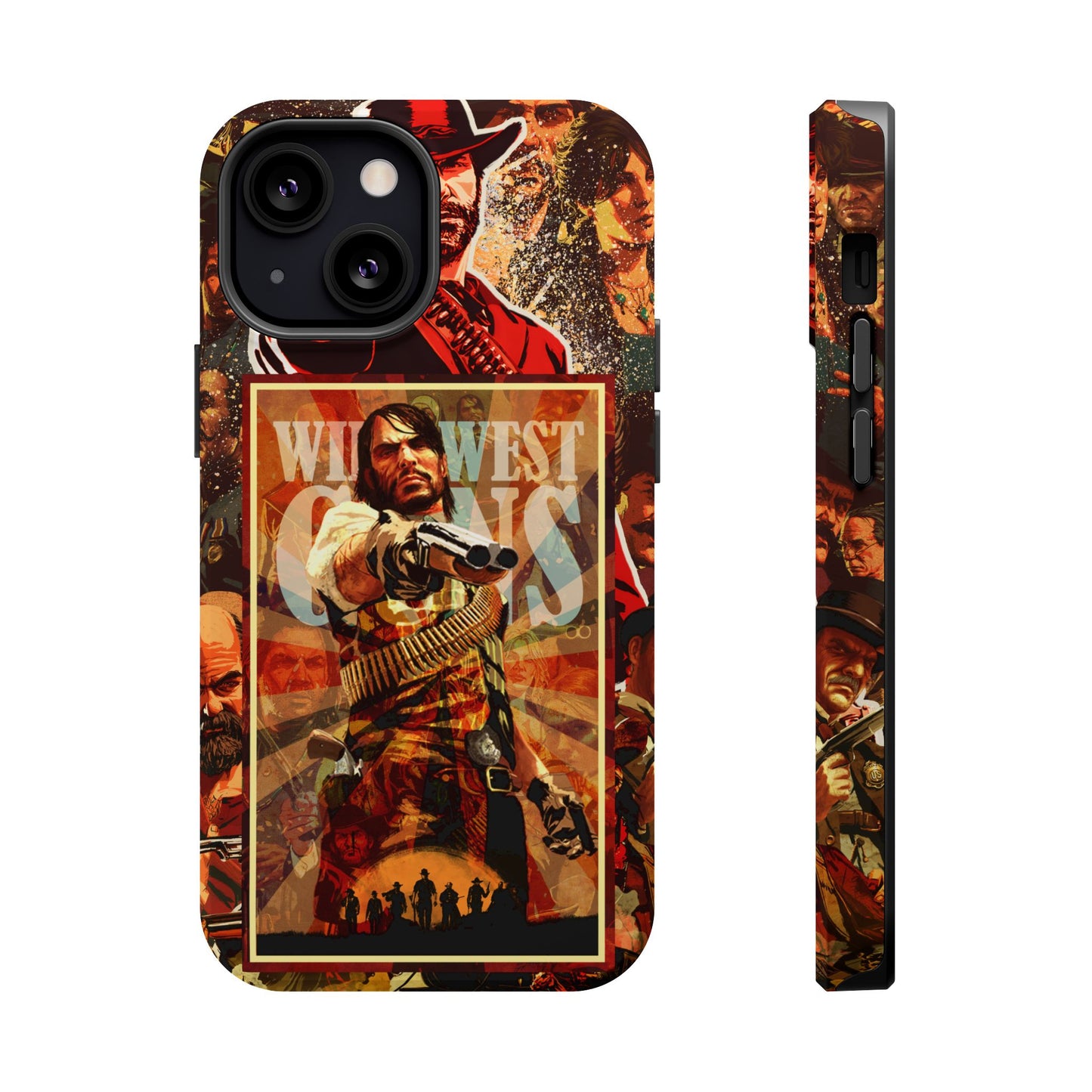 Red Dead Redemption MagSafe® iPhone Tough Case Dual Layer Robust